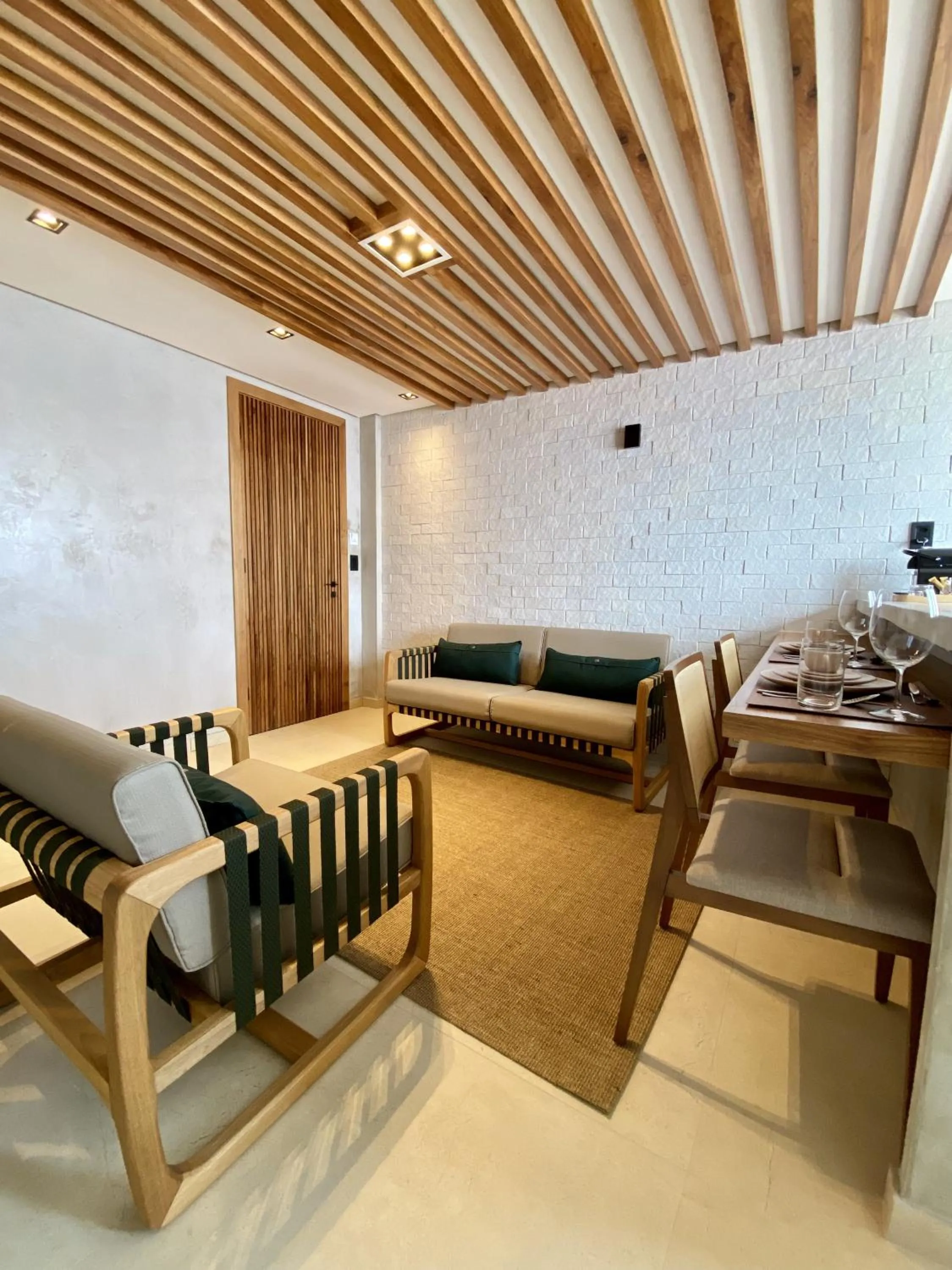 Living room in Maré Loft Praia