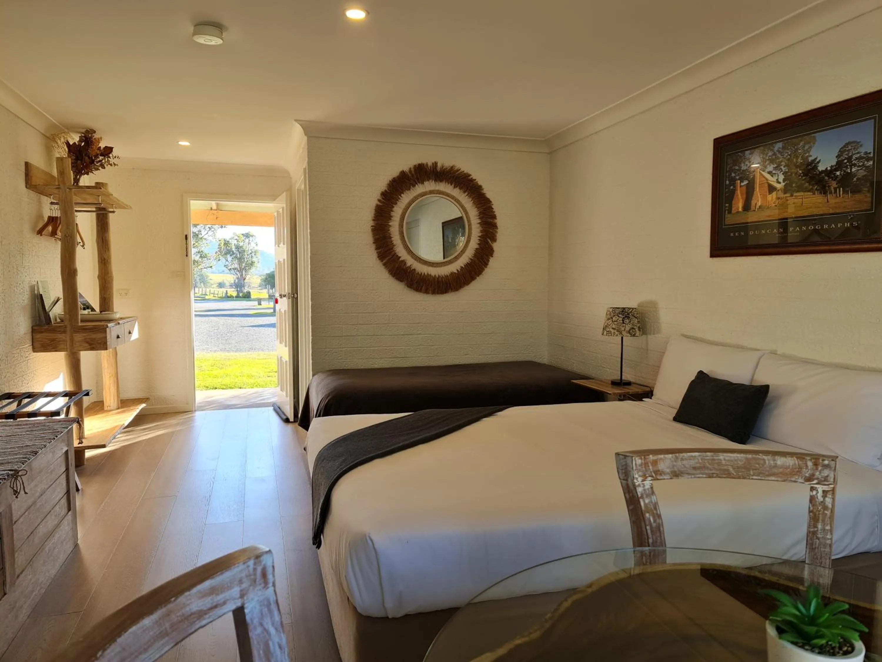 Bed in Vacy Hunter Valley Lodge