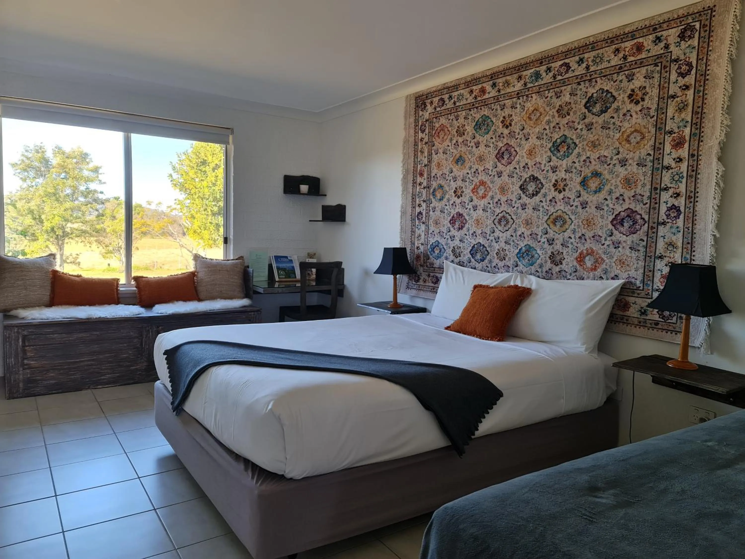 Bed in Vacy Hunter Valley Lodge