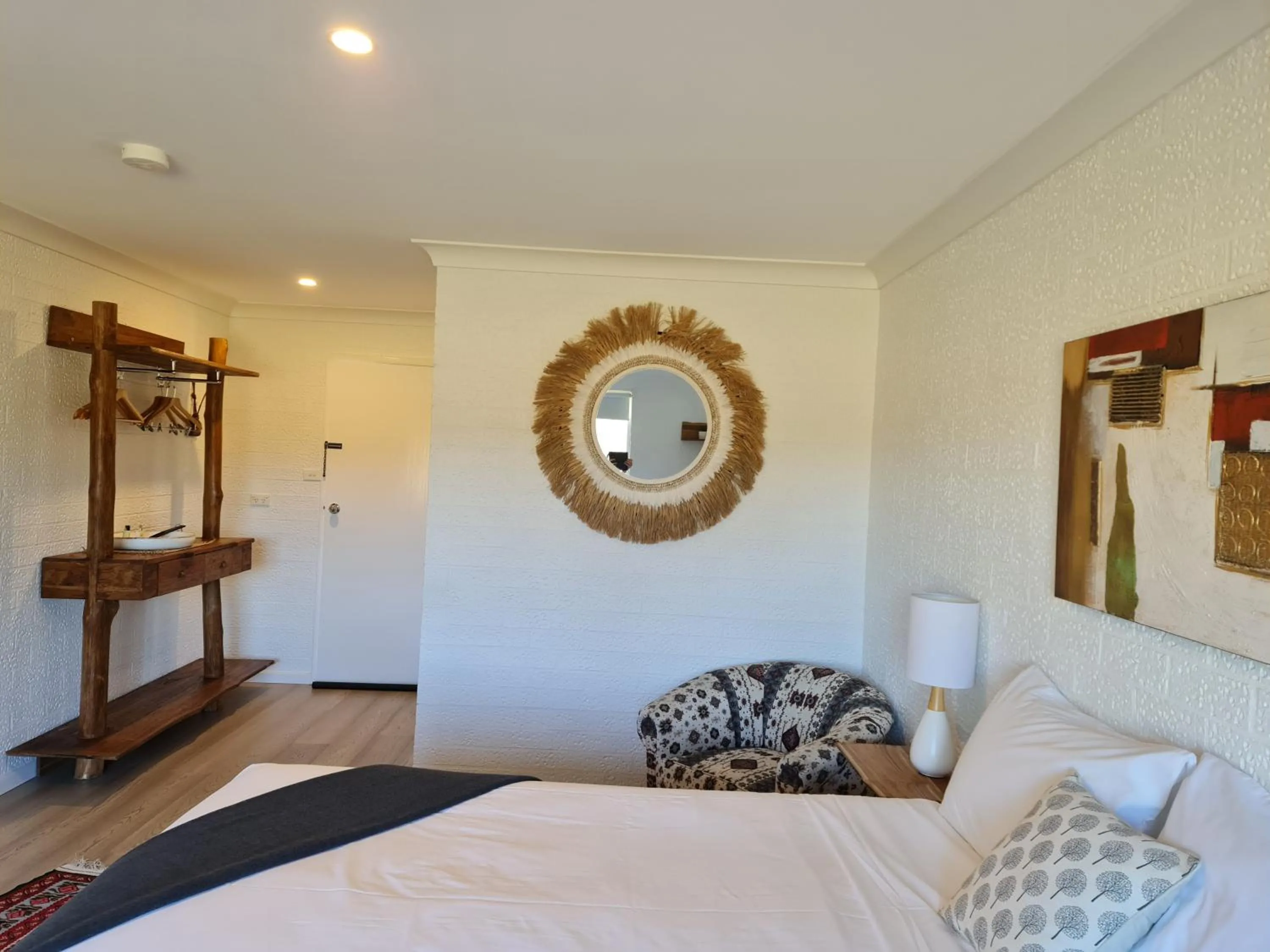 Bed in Vacy Hunter Valley Lodge