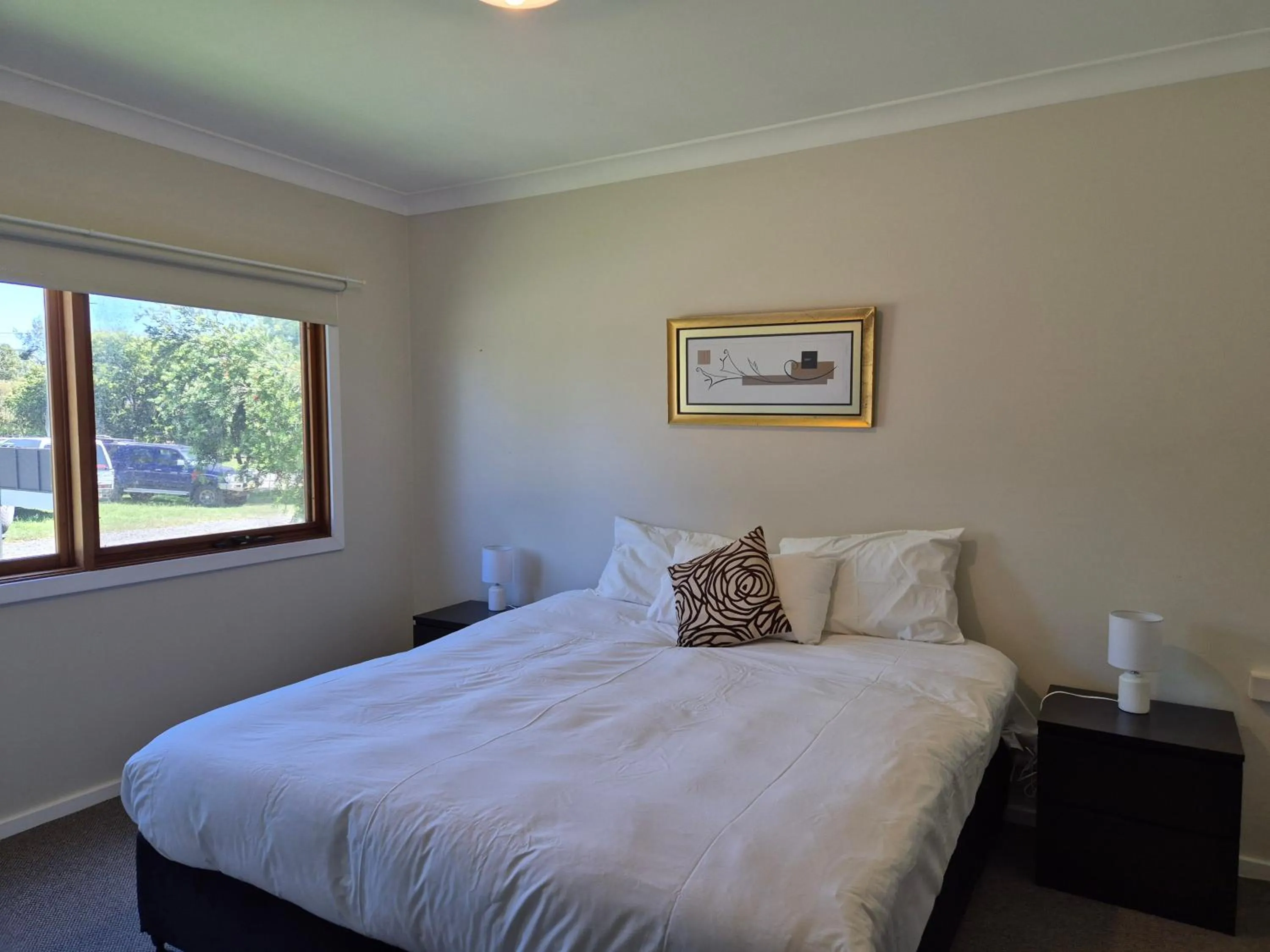 Bed in Vacy Hunter Valley Lodge