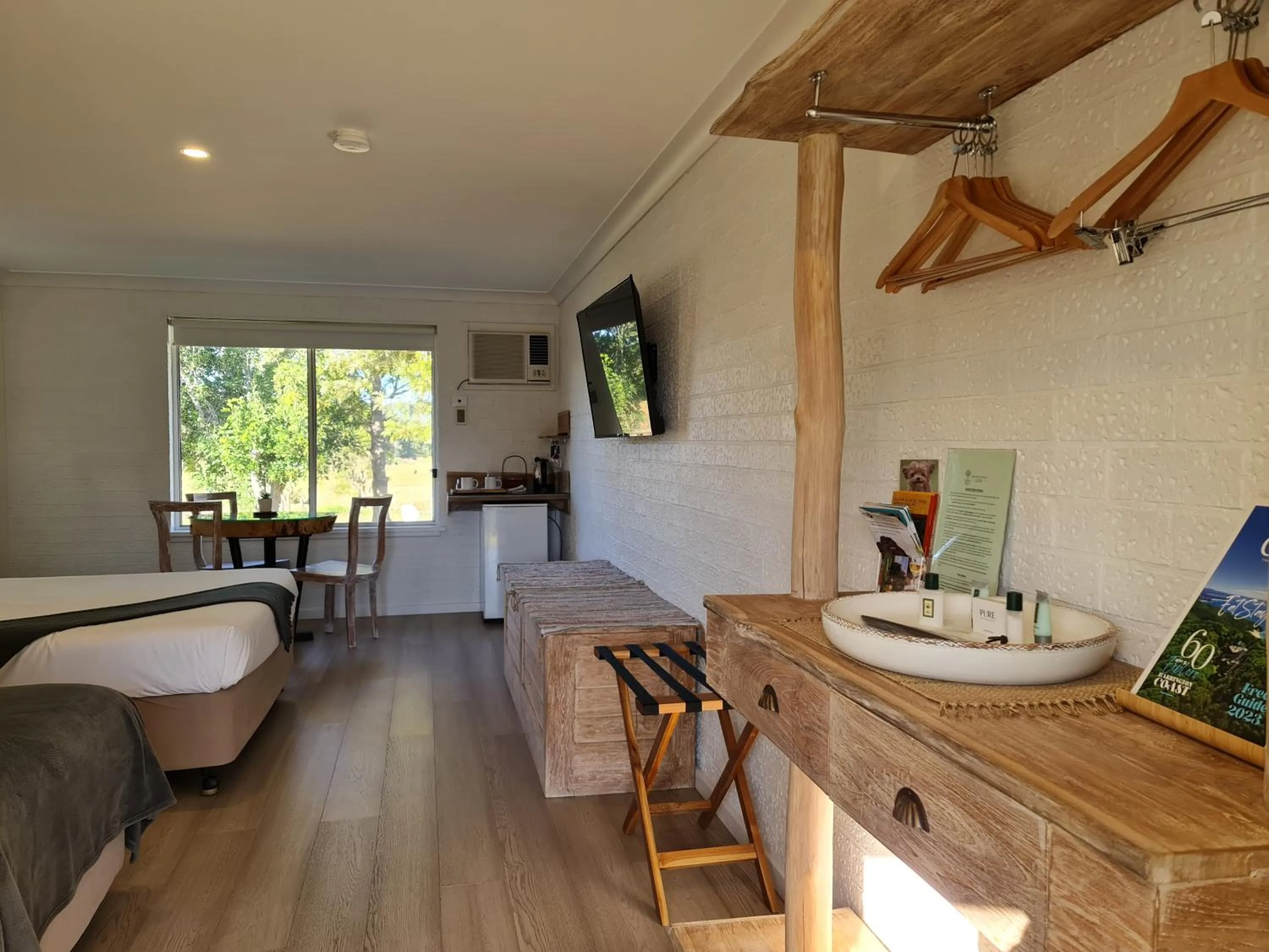 Bed in Vacy Hunter Valley Lodge