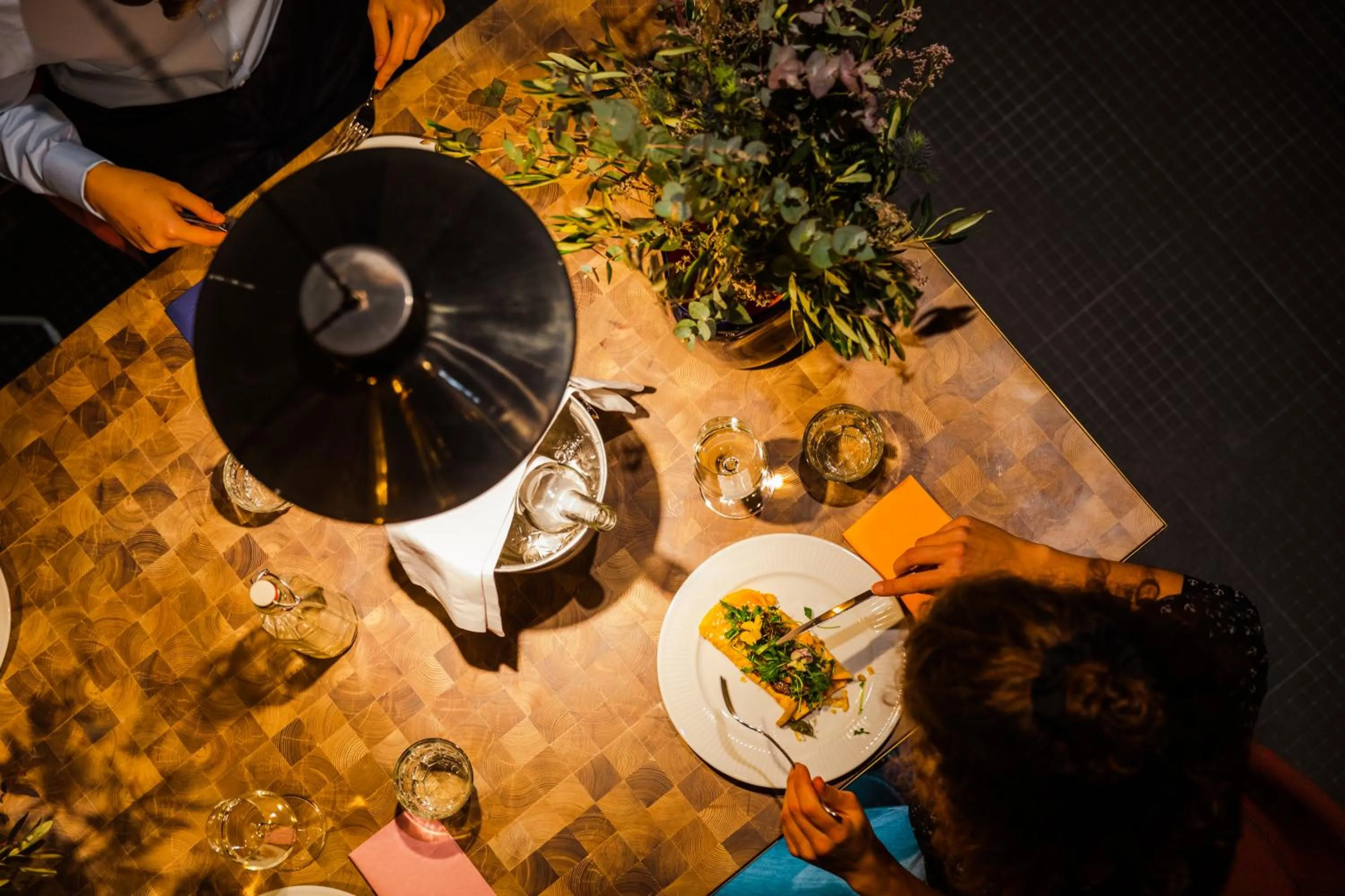 Food and drinks in Factory Hotel