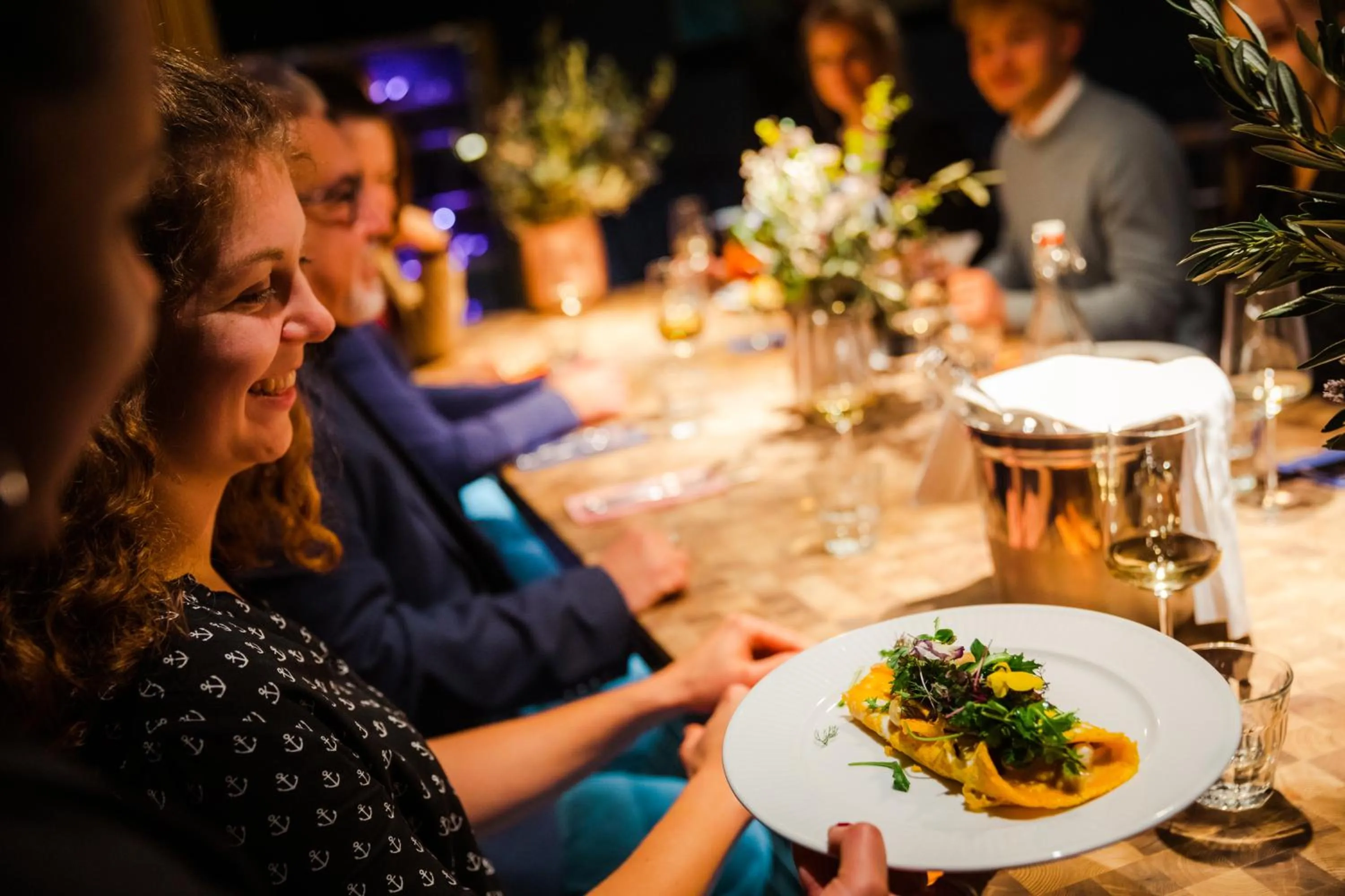 Food and drinks in Factory Hotel