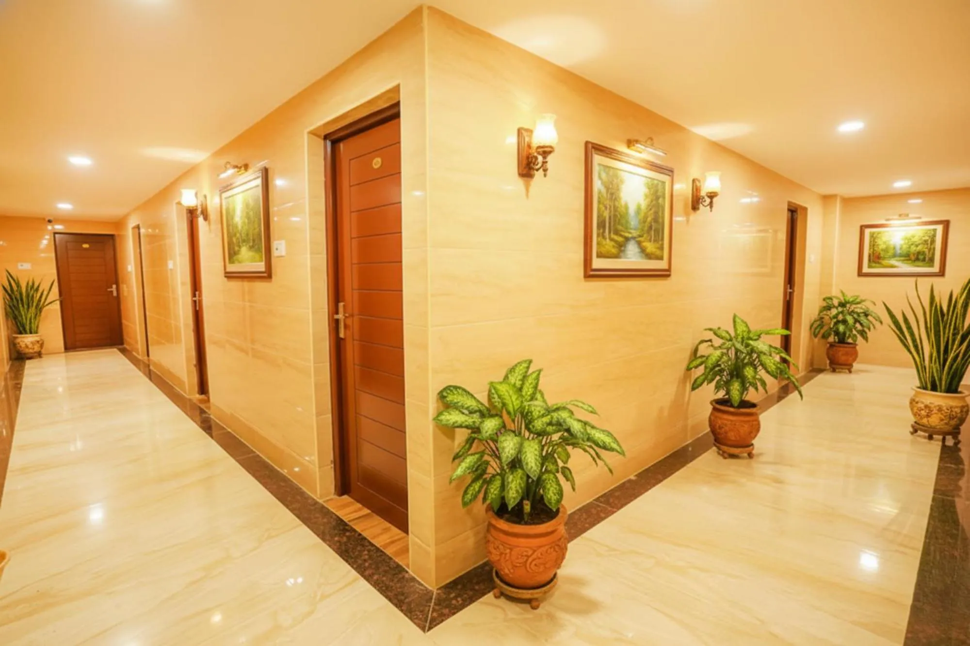 Lobby or reception in FabExpress Arunachala Guest House