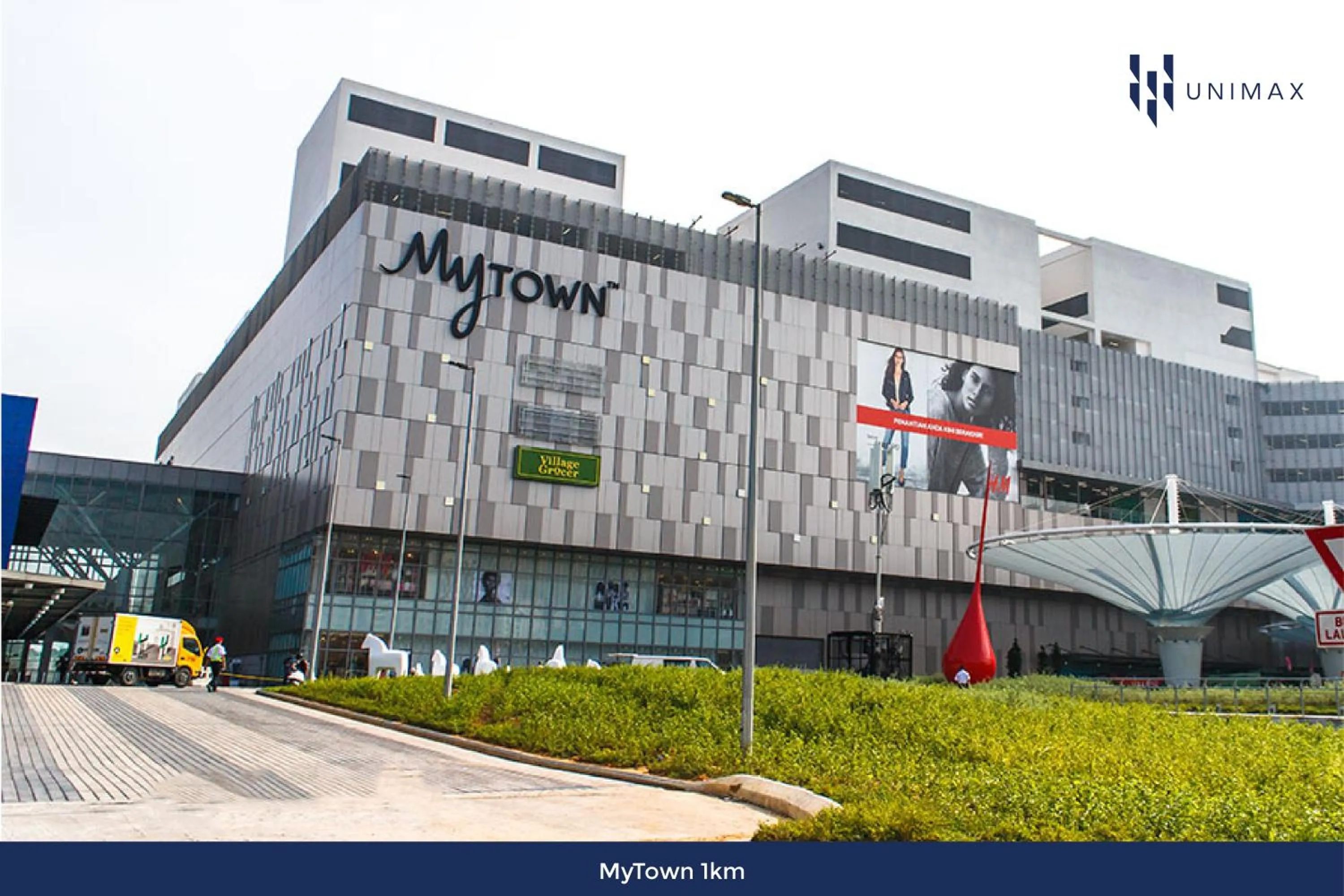 Nearby landmark in UNA Sunway Velocity Kuala Lumpur by Unimax