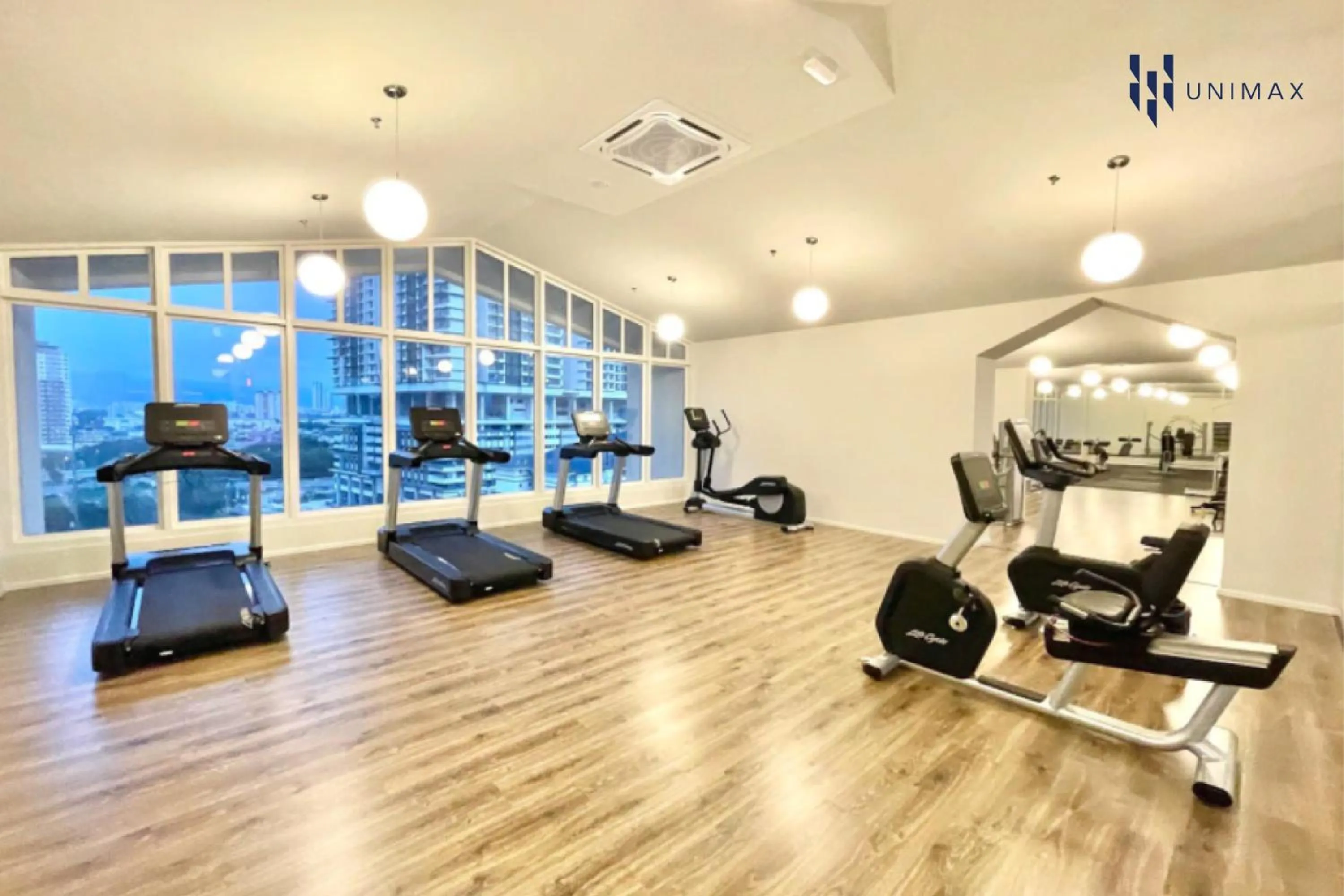 Fitness centre/facilities in UNA Sunway Velocity Kuala Lumpur by Unimax
