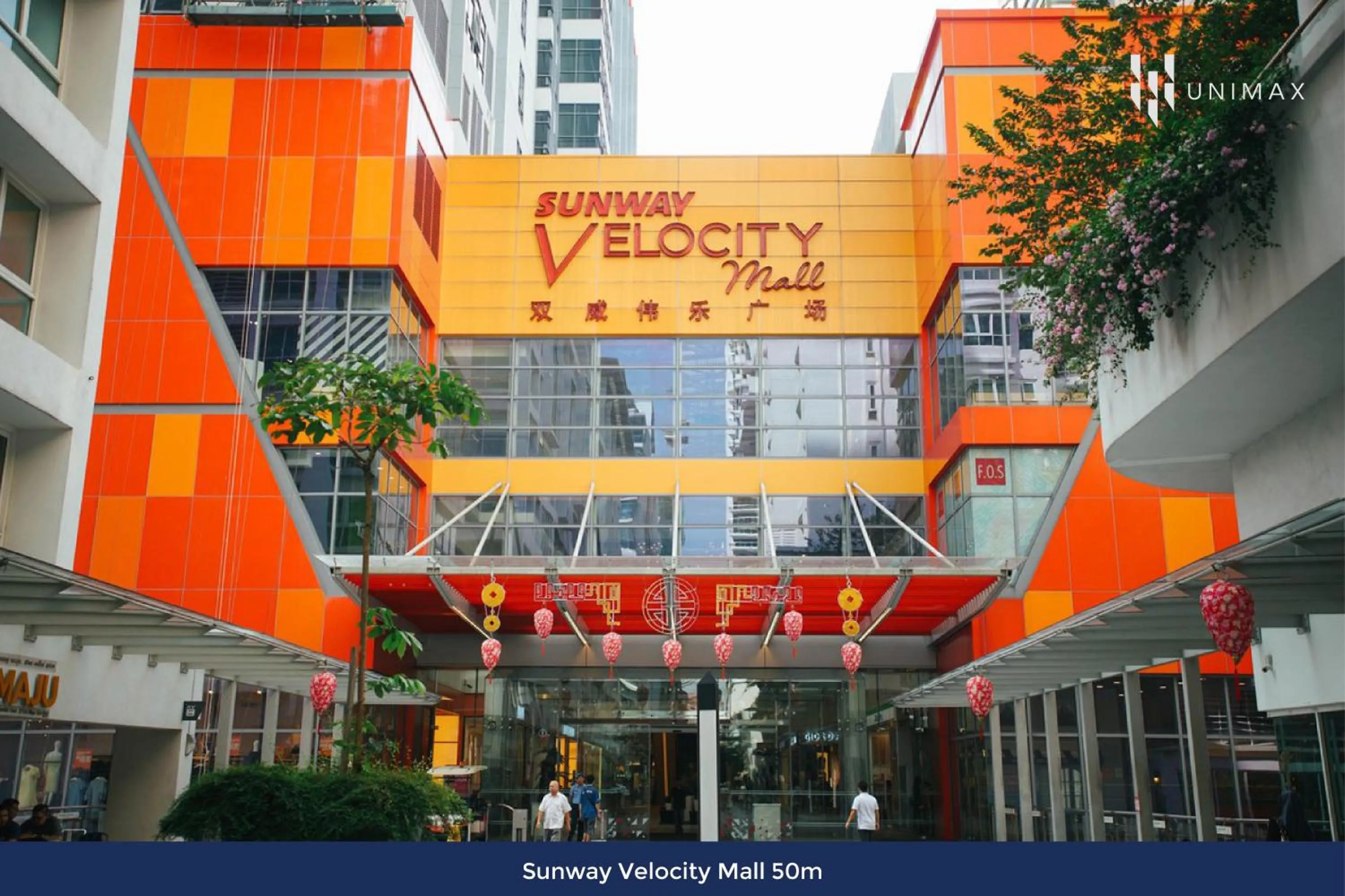 Nearby landmark in UNA Sunway Velocity Kuala Lumpur by Unimax