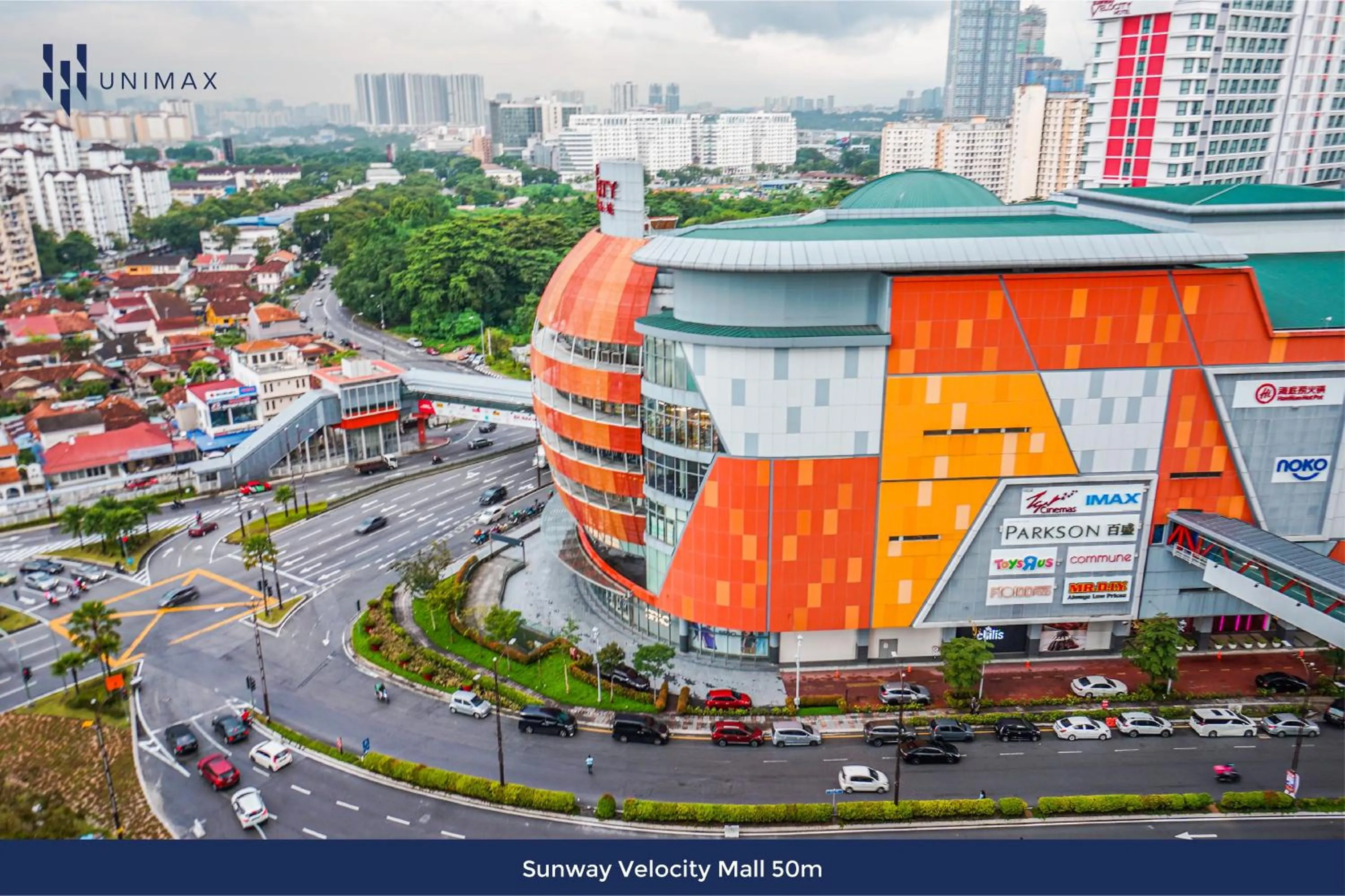 Street view in UNA Sunway Velocity Kuala Lumpur by Unimax