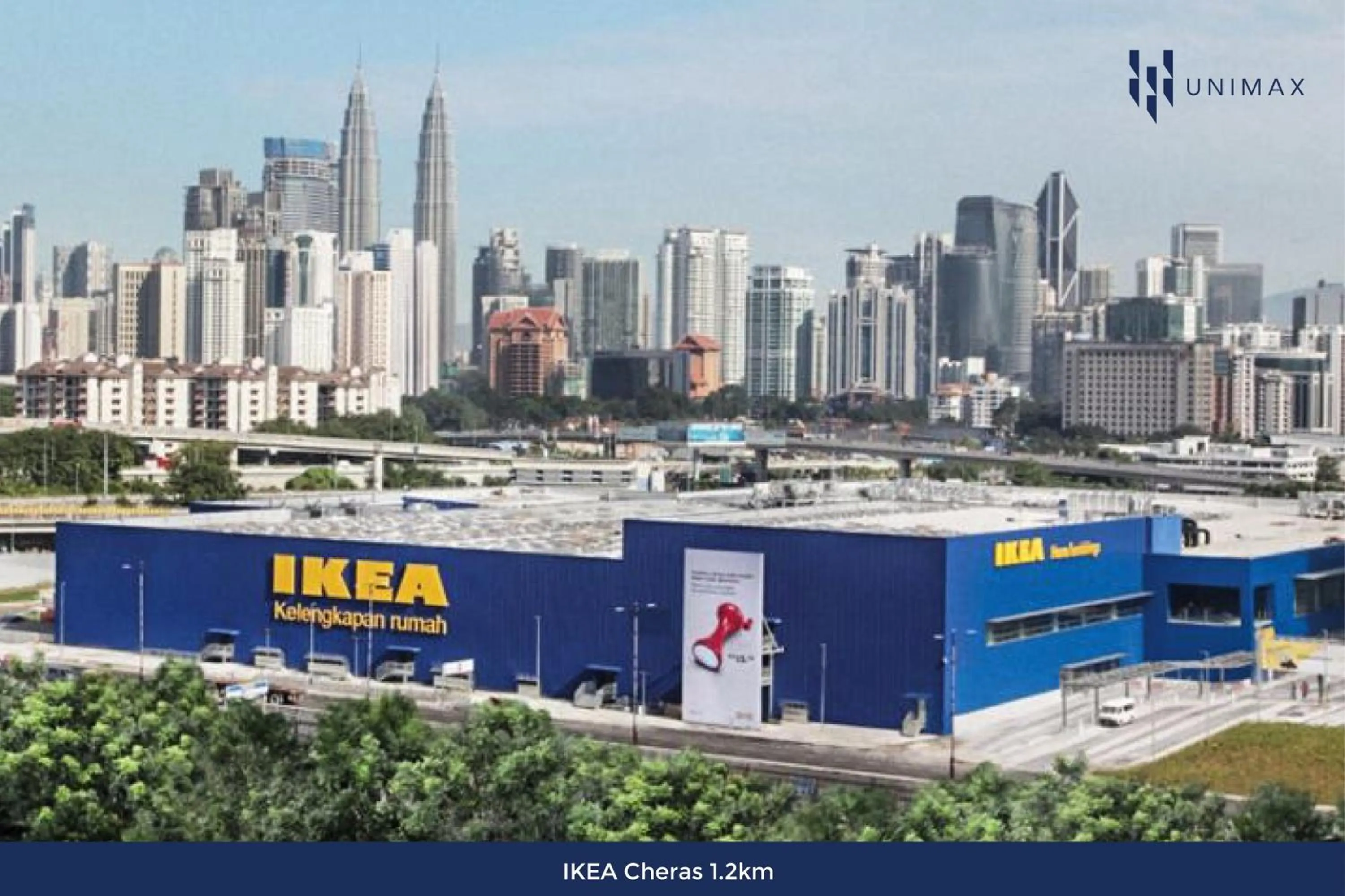 Nearby landmark in UNA Sunway Velocity Kuala Lumpur by Unimax