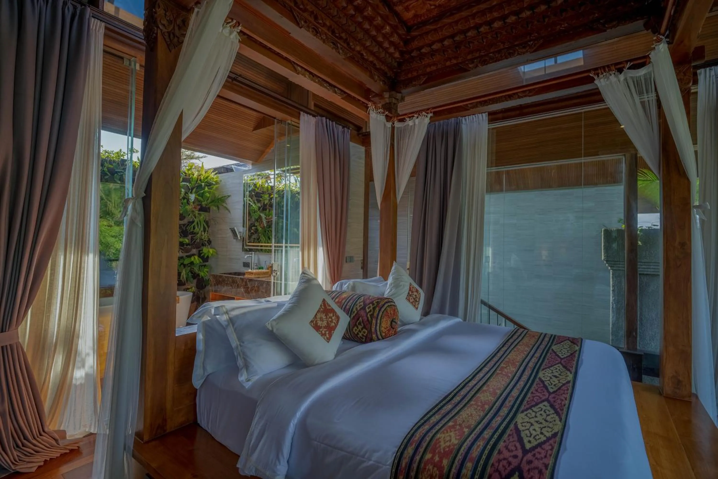 Bed in Gdas Bali Health and Wellness Resort - Adult Only