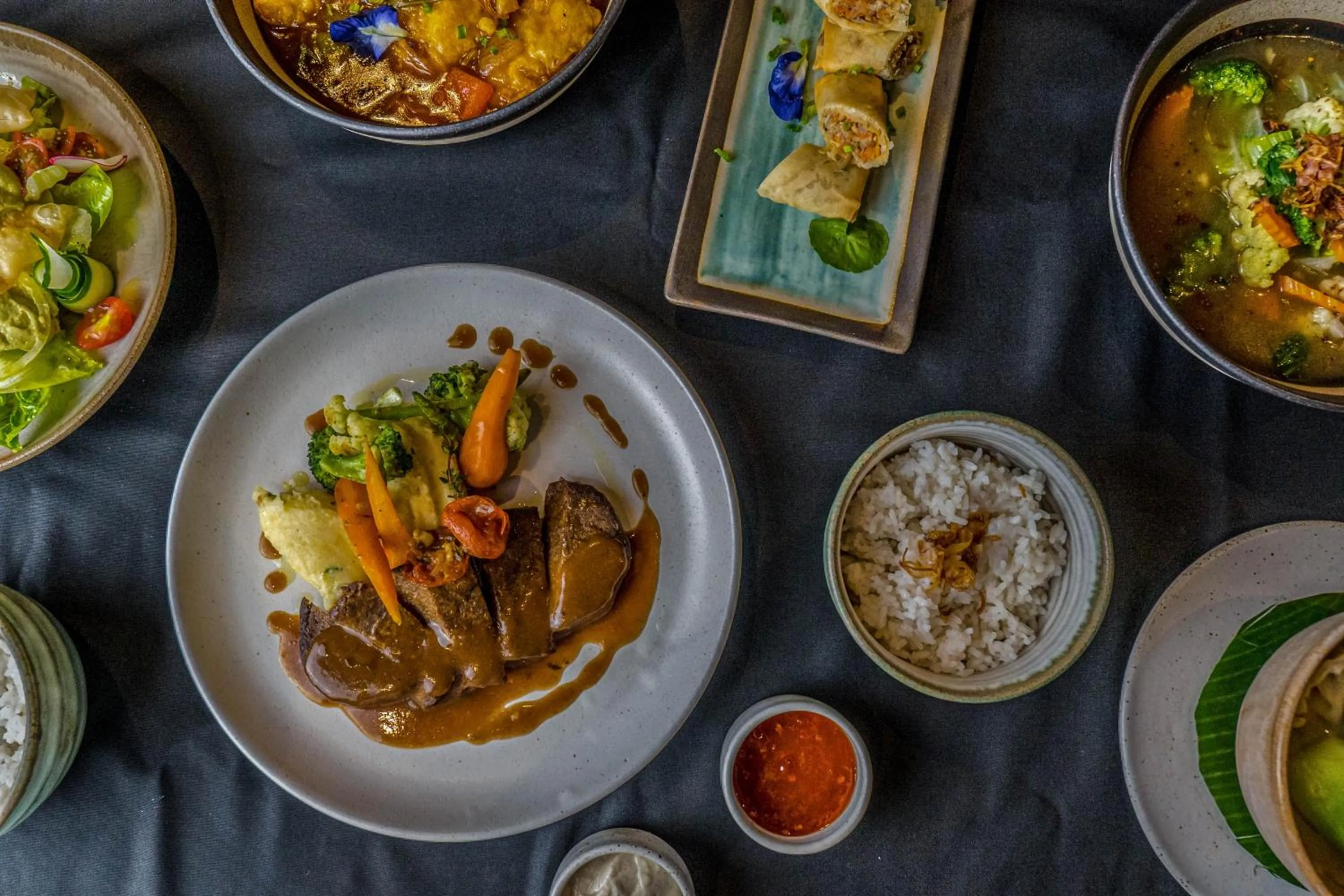 Food in Gdas Bali Health and Wellness Resort - Adult Only