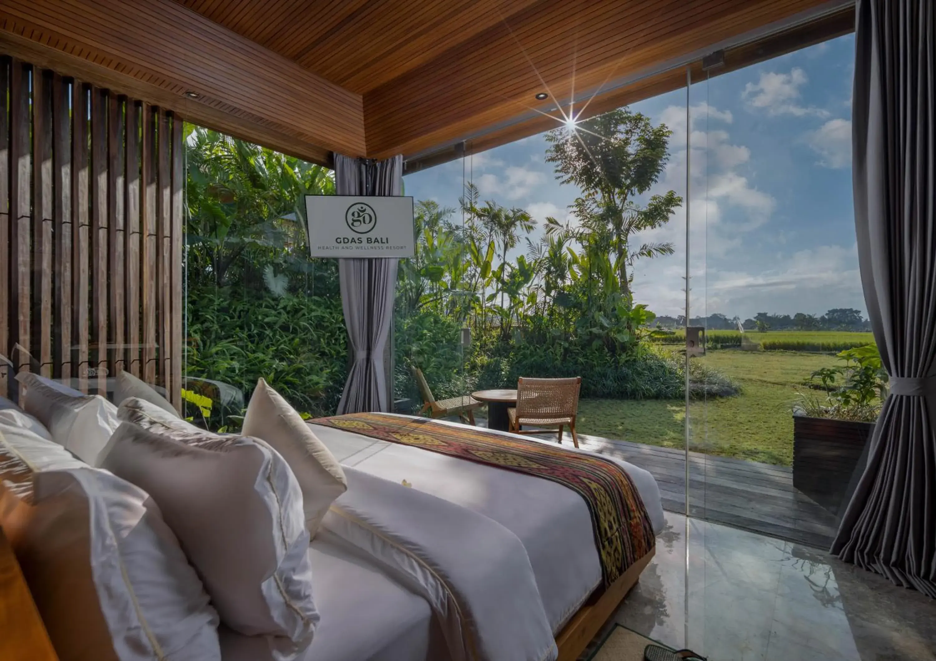 View (from property/room), Bed in Gdas Bali Health and Wellness Resort - Adult Only View (from property/room), Bed in Gdas Bali Health and Wellness Resort - Adult Only