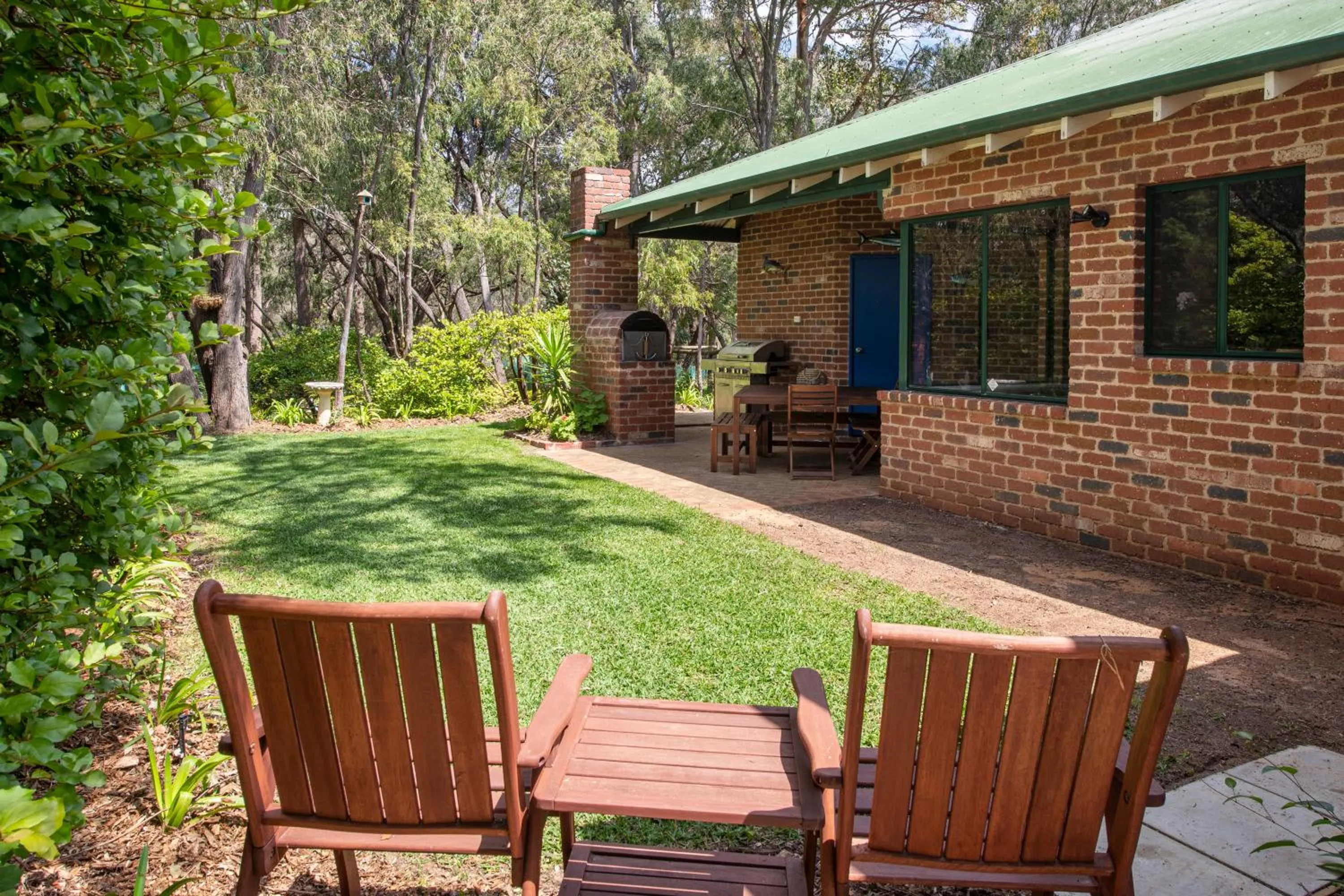 Garden in Berties Beach House