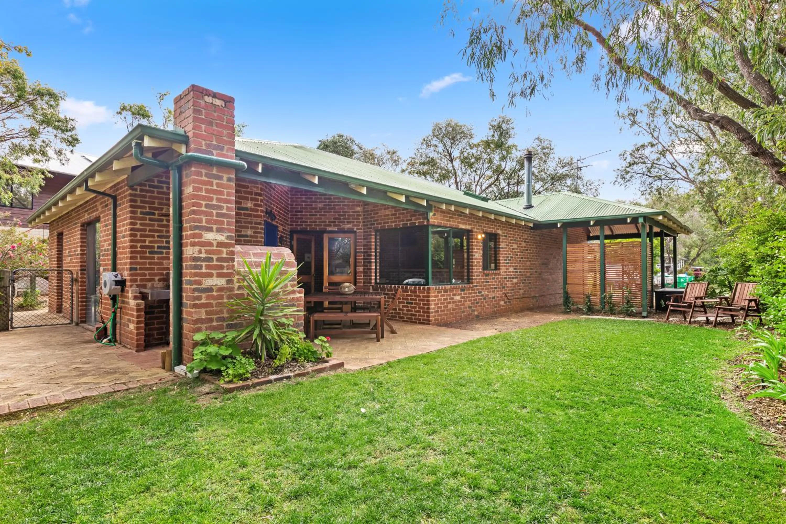 Garden in Berties Beach House