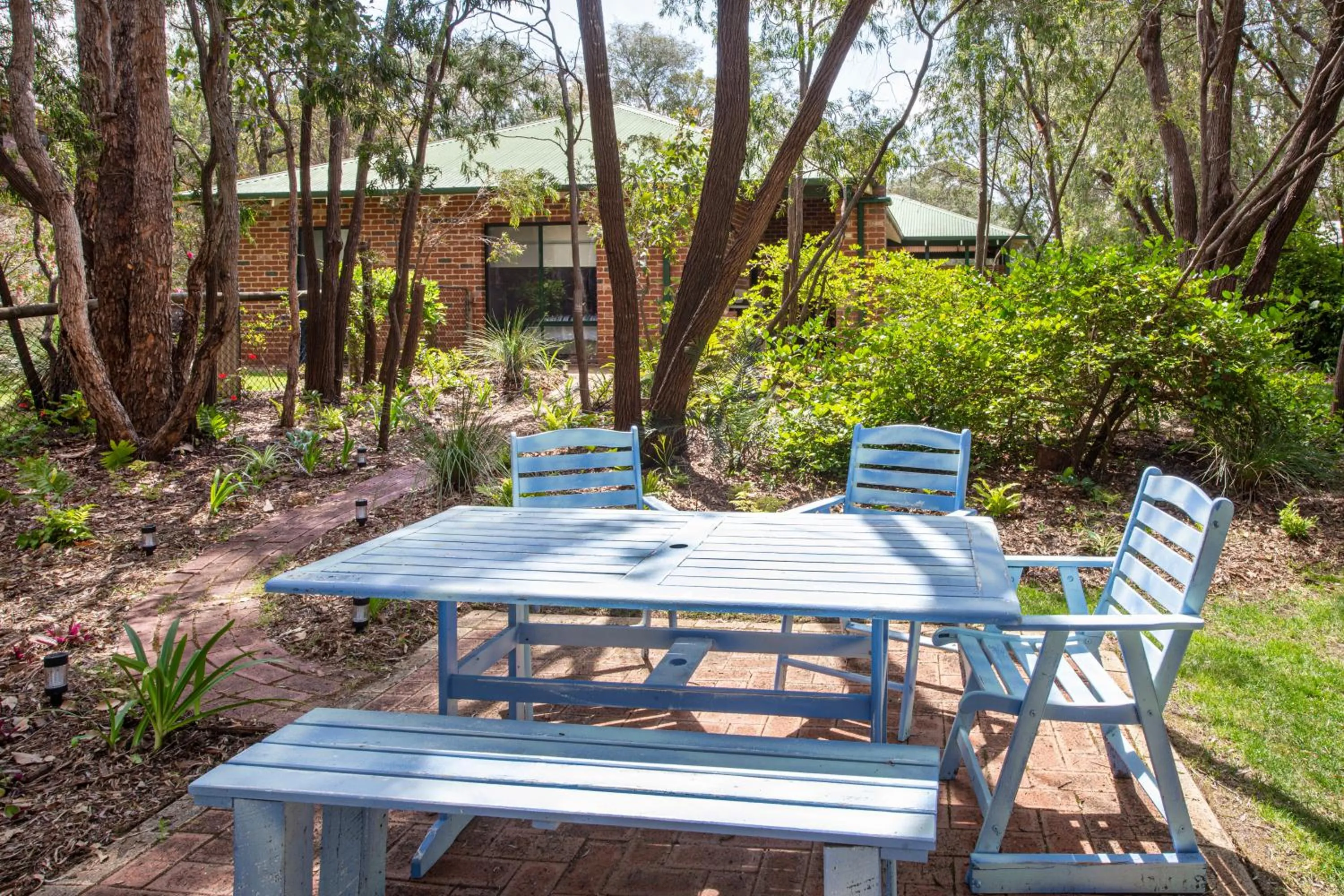 Garden in Berties Beach House
