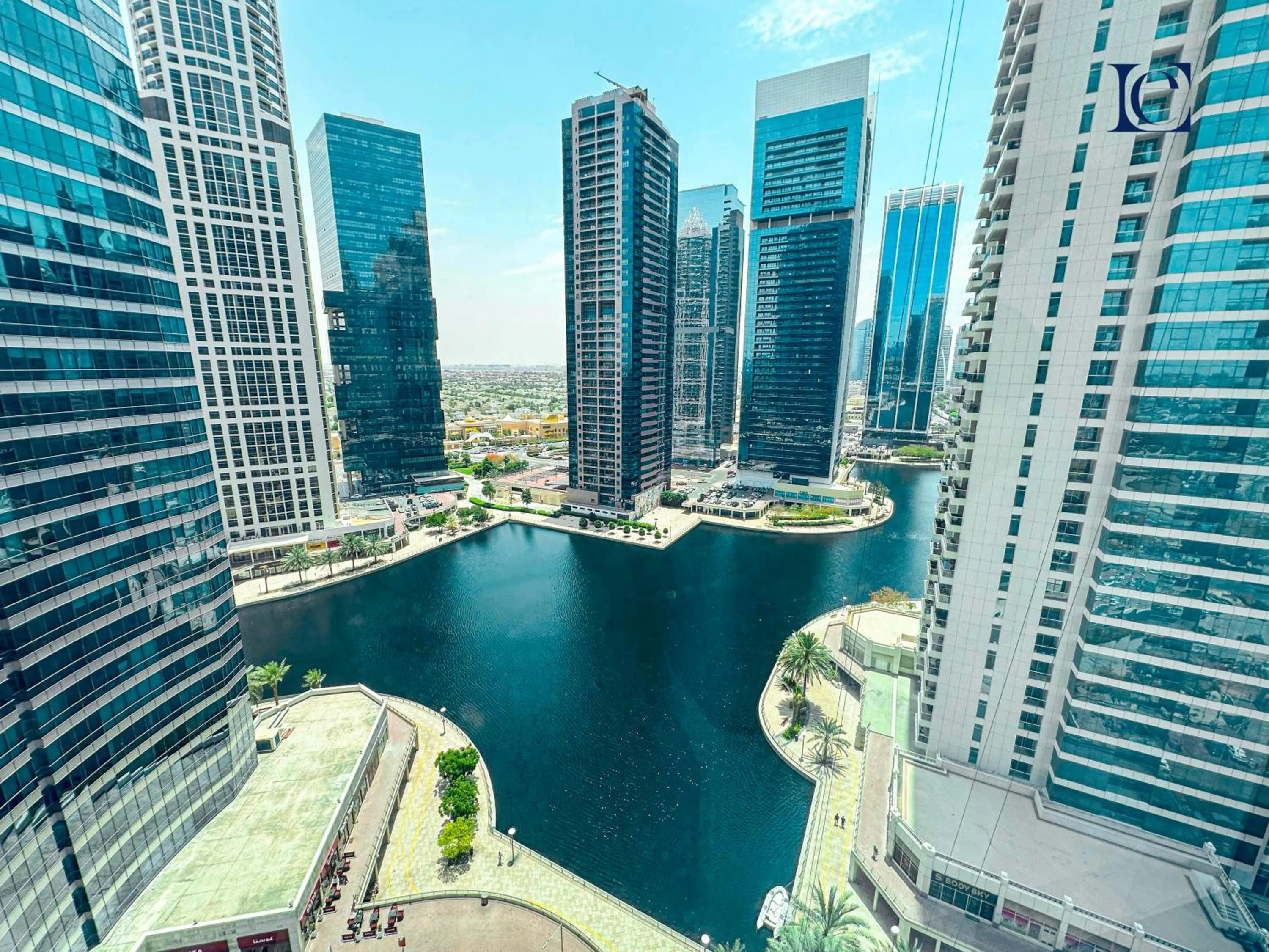 Property building in Luxury Escapes - New Lake View Studio in JLT - near Metro