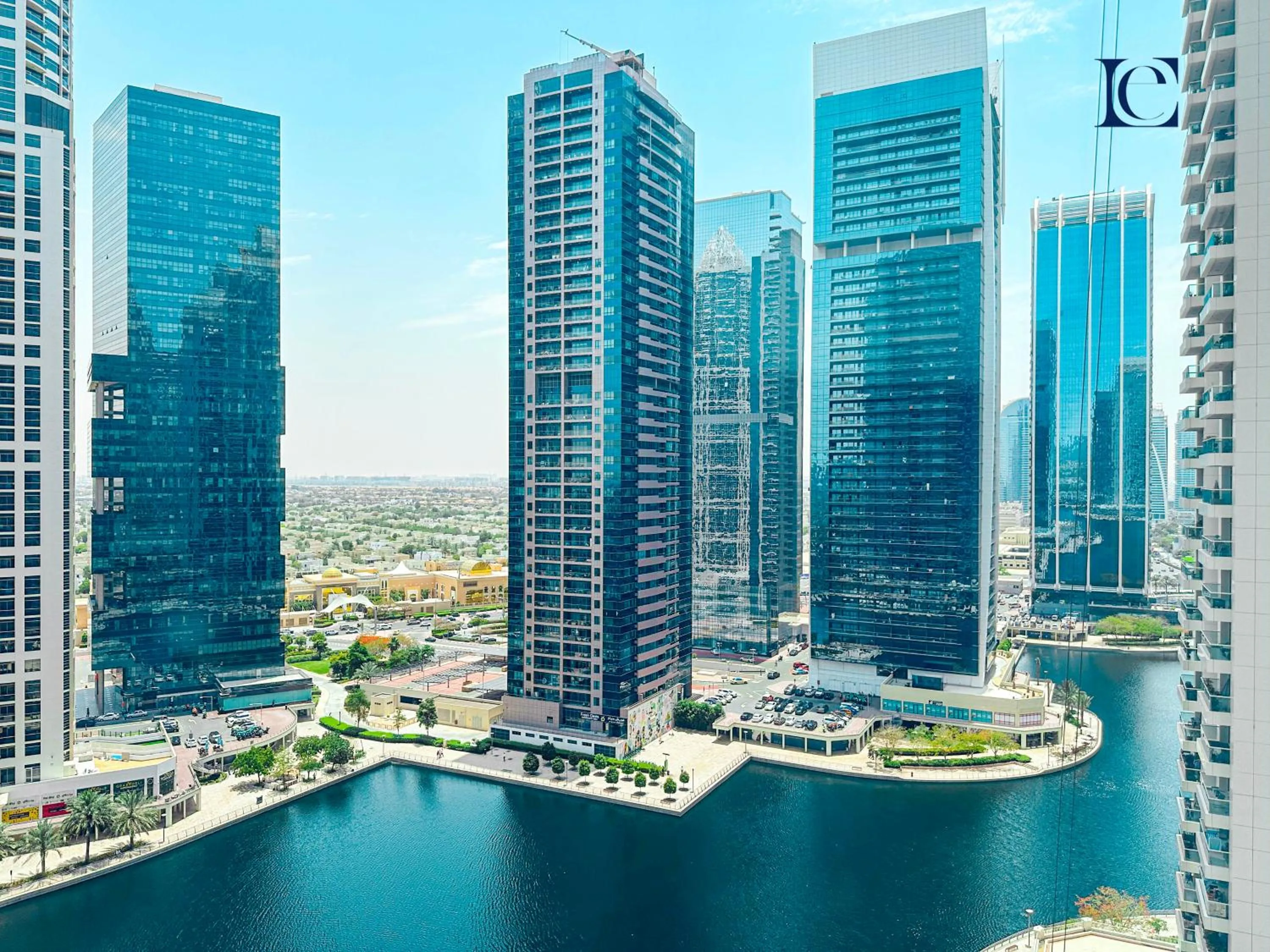 Property building in Luxury Escapes - New Lake View Studio in JLT - near Metro