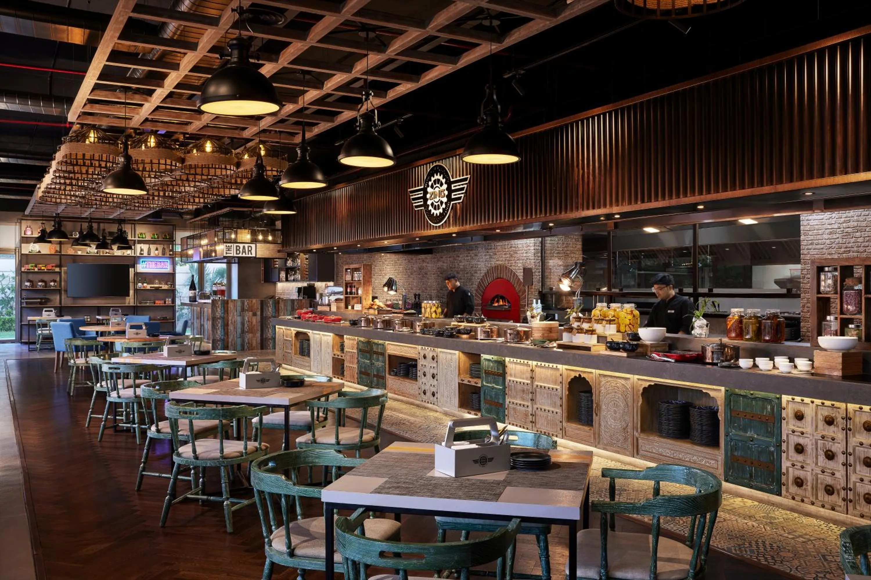 Restaurant/places to eat in Hyatt Place Jaipur Malviya Nagar