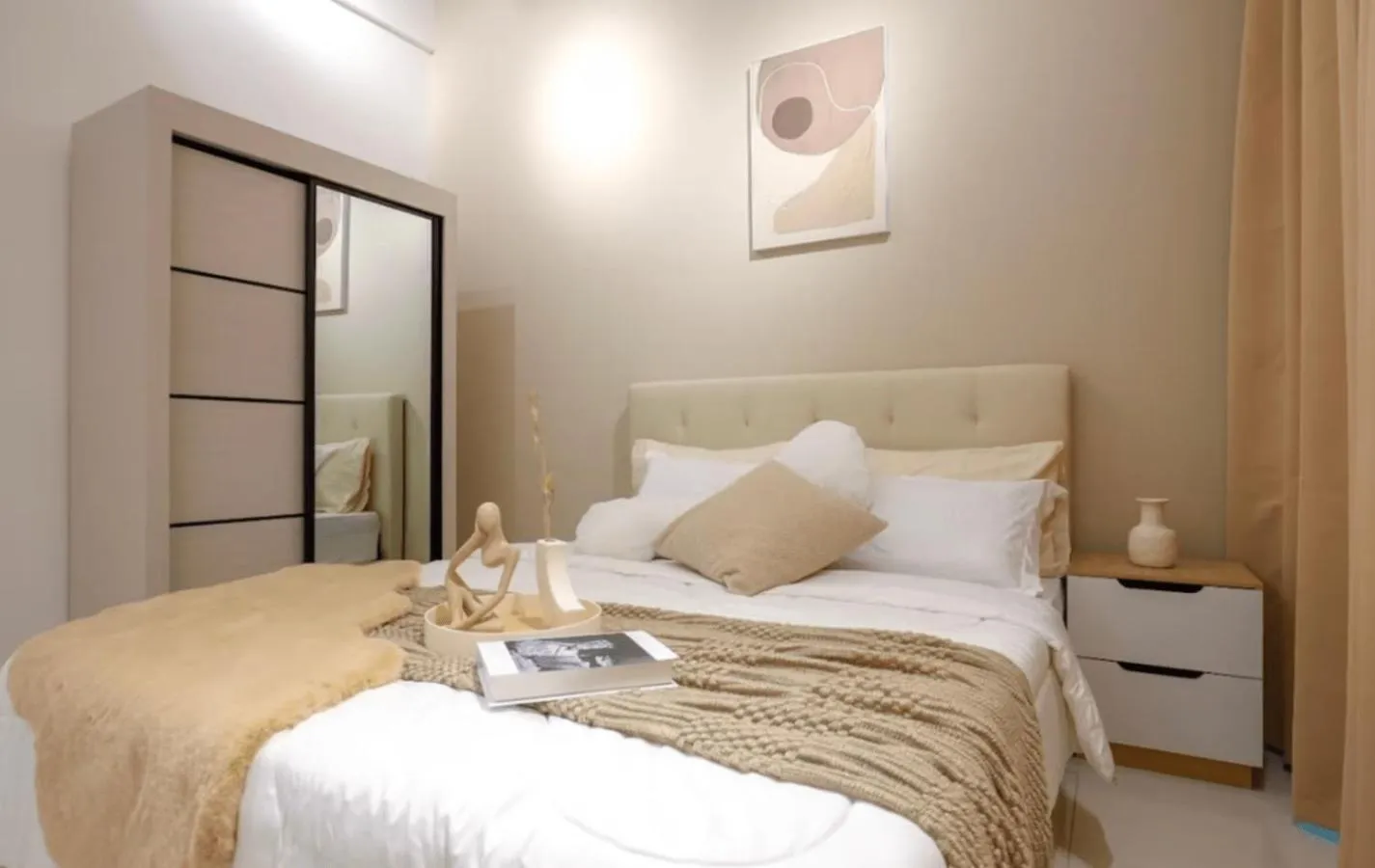 Bed in Greenfield Residence Bandar Sunway