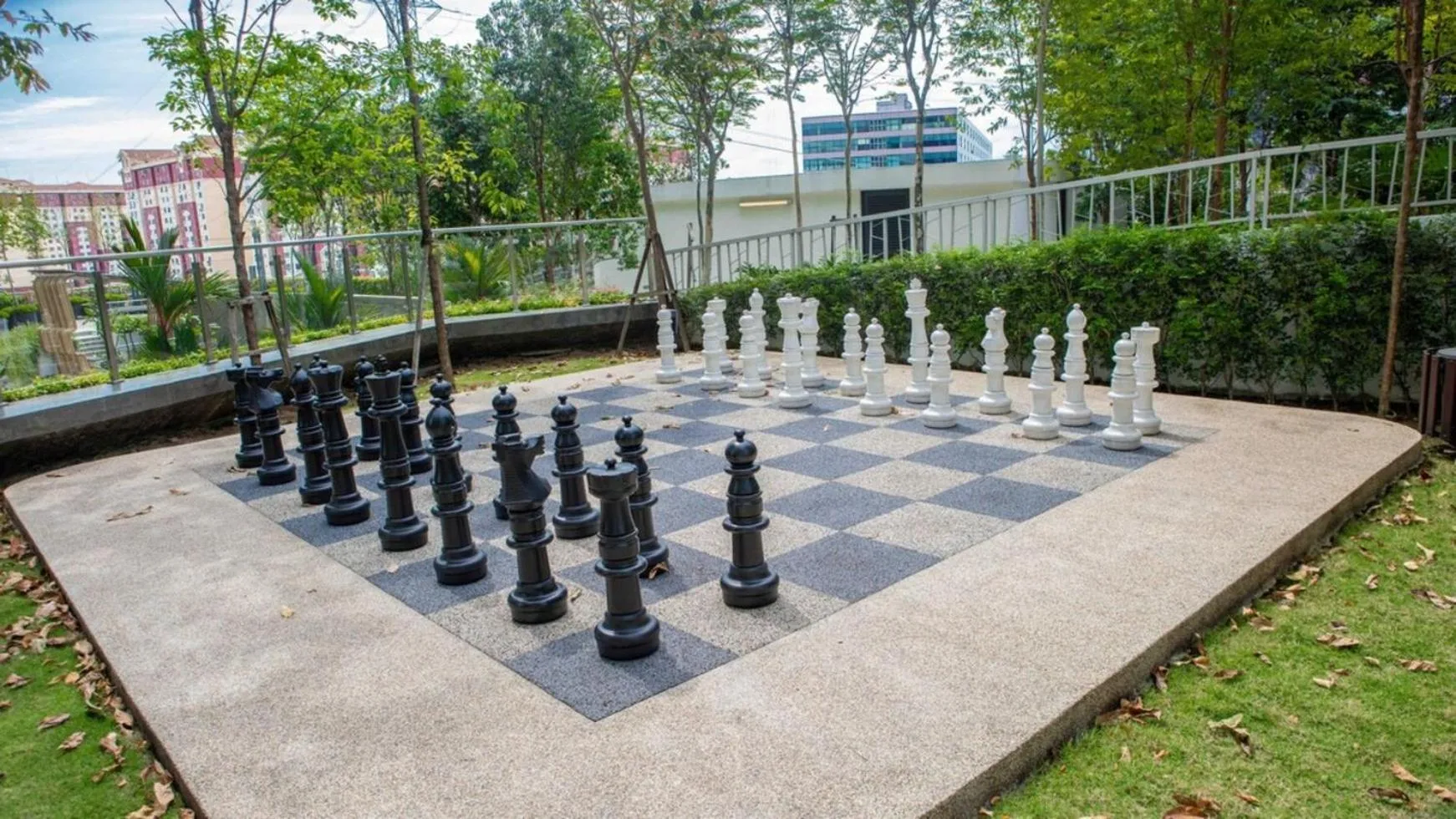 Garden in Greenfield Residence Bandar Sunway