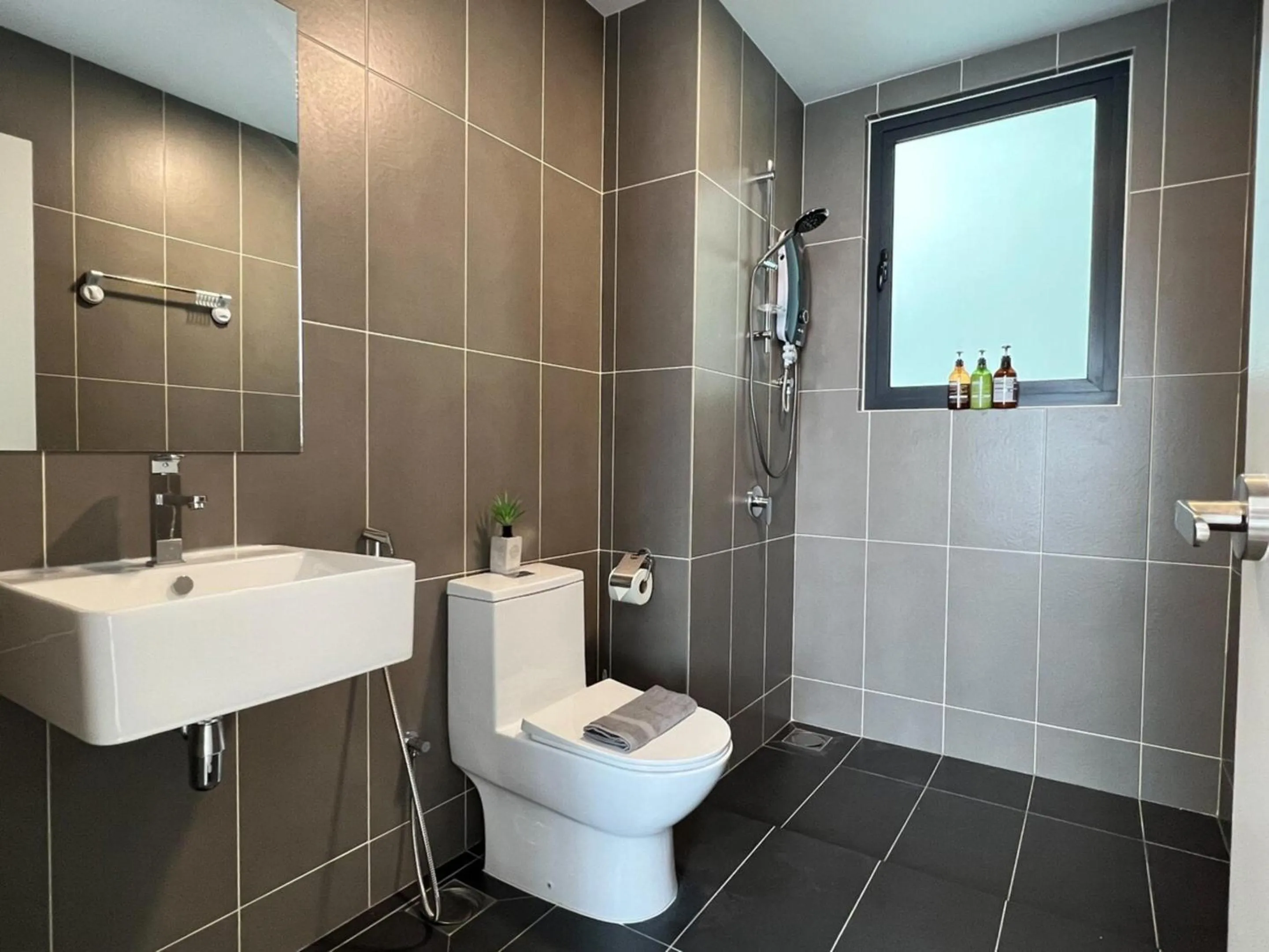 Shower in Greenfield Residence Bandar Sunway