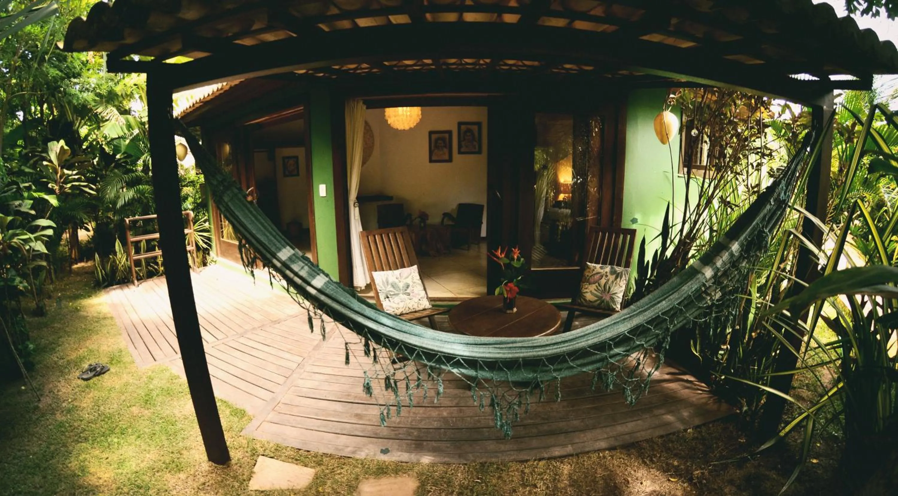 Patio in Paua Hotel Boutique