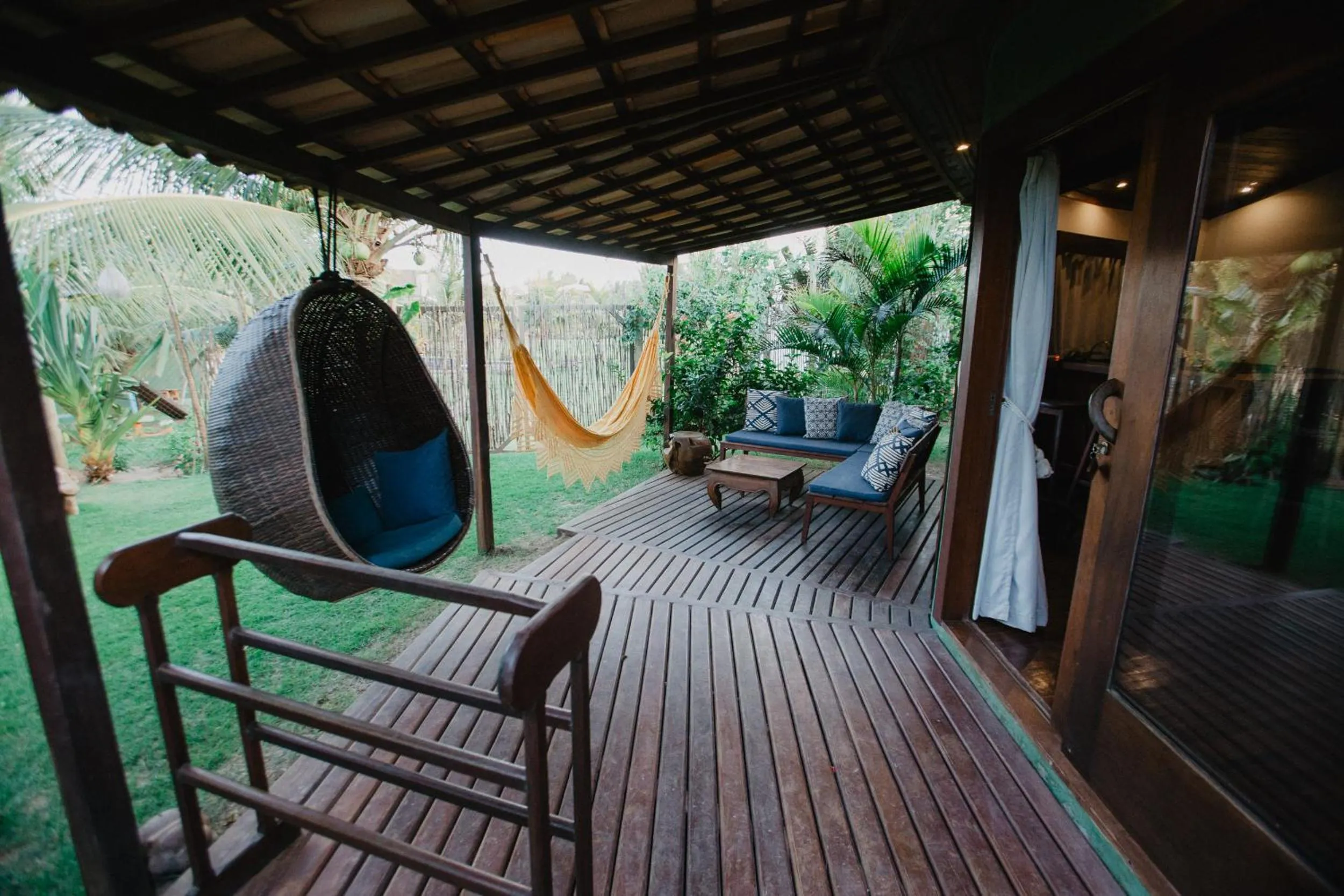 Patio in Paua Hotel Boutique