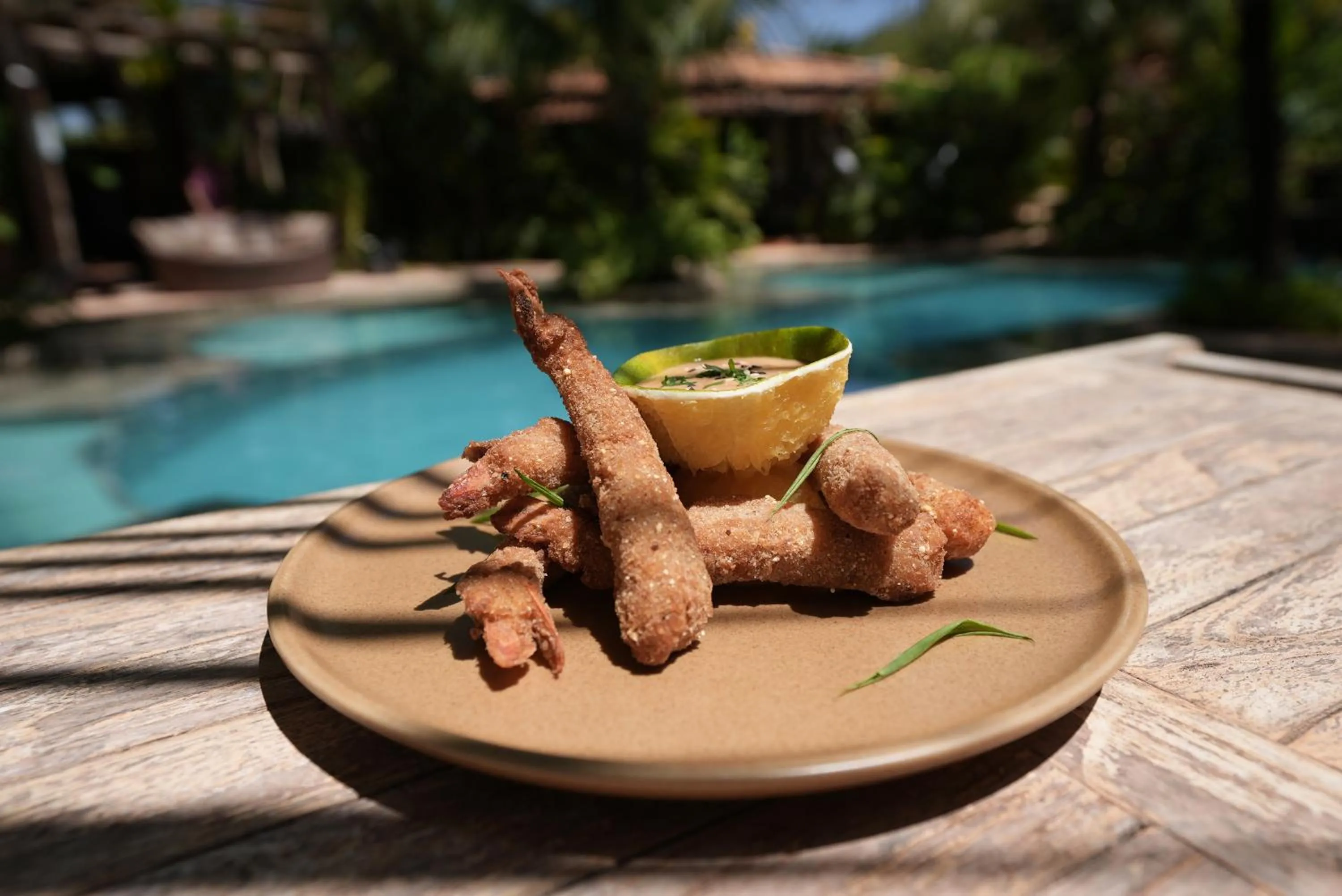 Swimming pool in Paua Hotel Boutique
