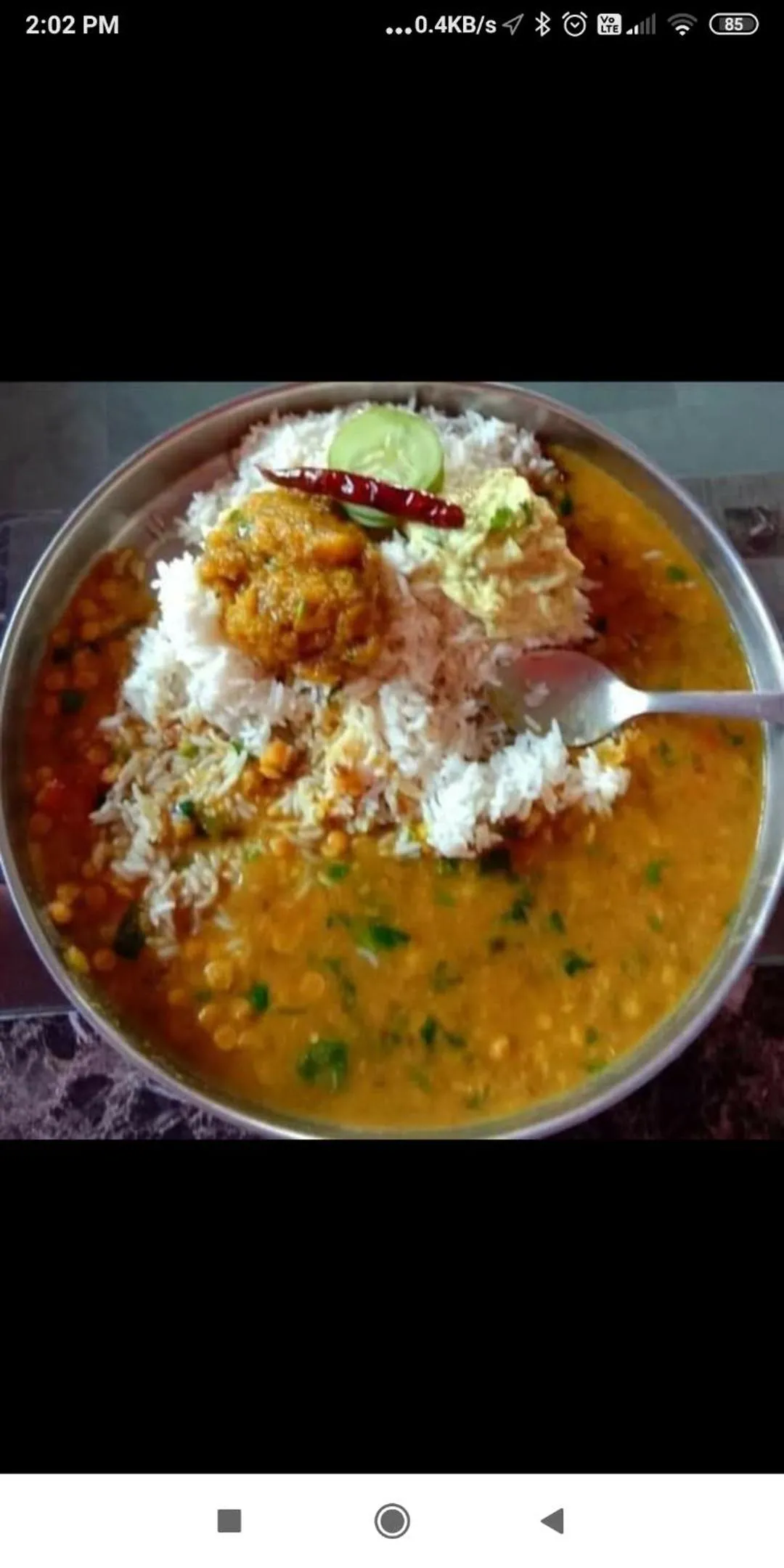 Lunch in Ditya's House