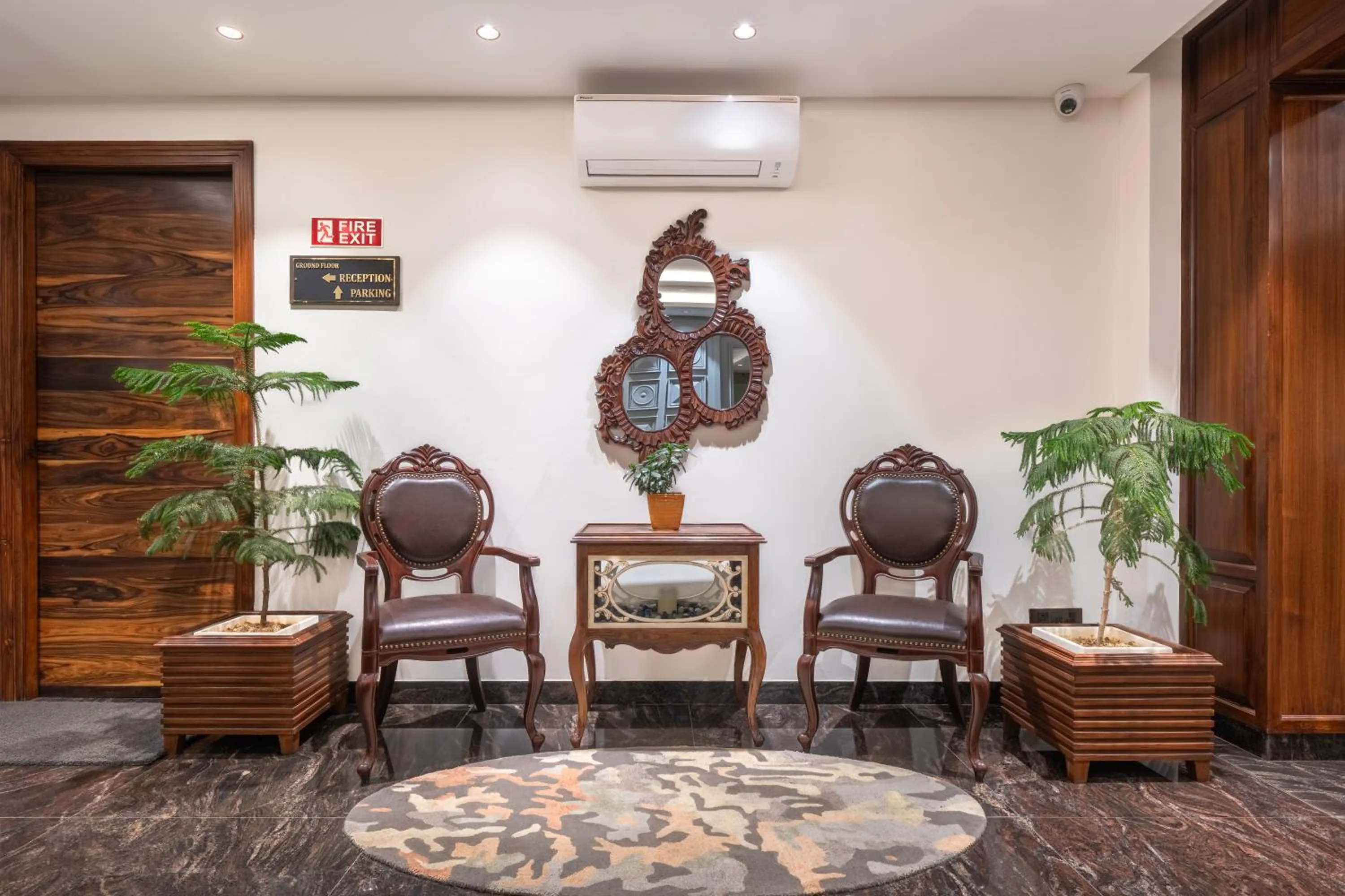 Lobby or reception in WelcomHeritage Elysium Resort & Spa