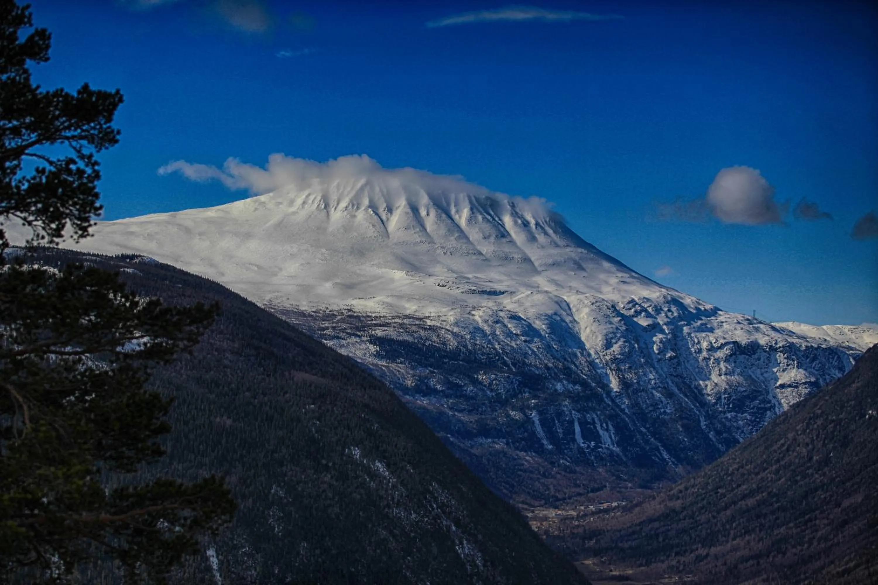 Natural landscape in Gausta View