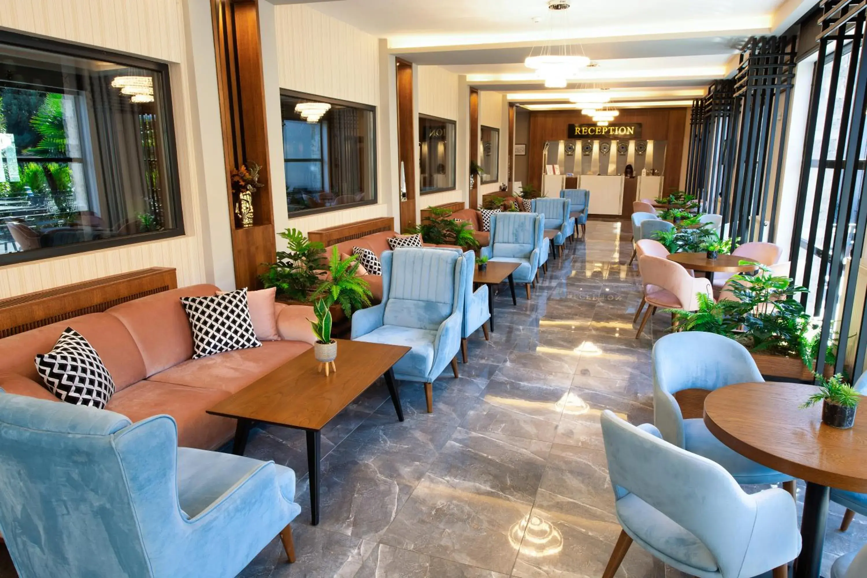 Lobby or reception in Vela Verde Hotel & SPA Lobby or reception in Vela Verde Hotel & SPA