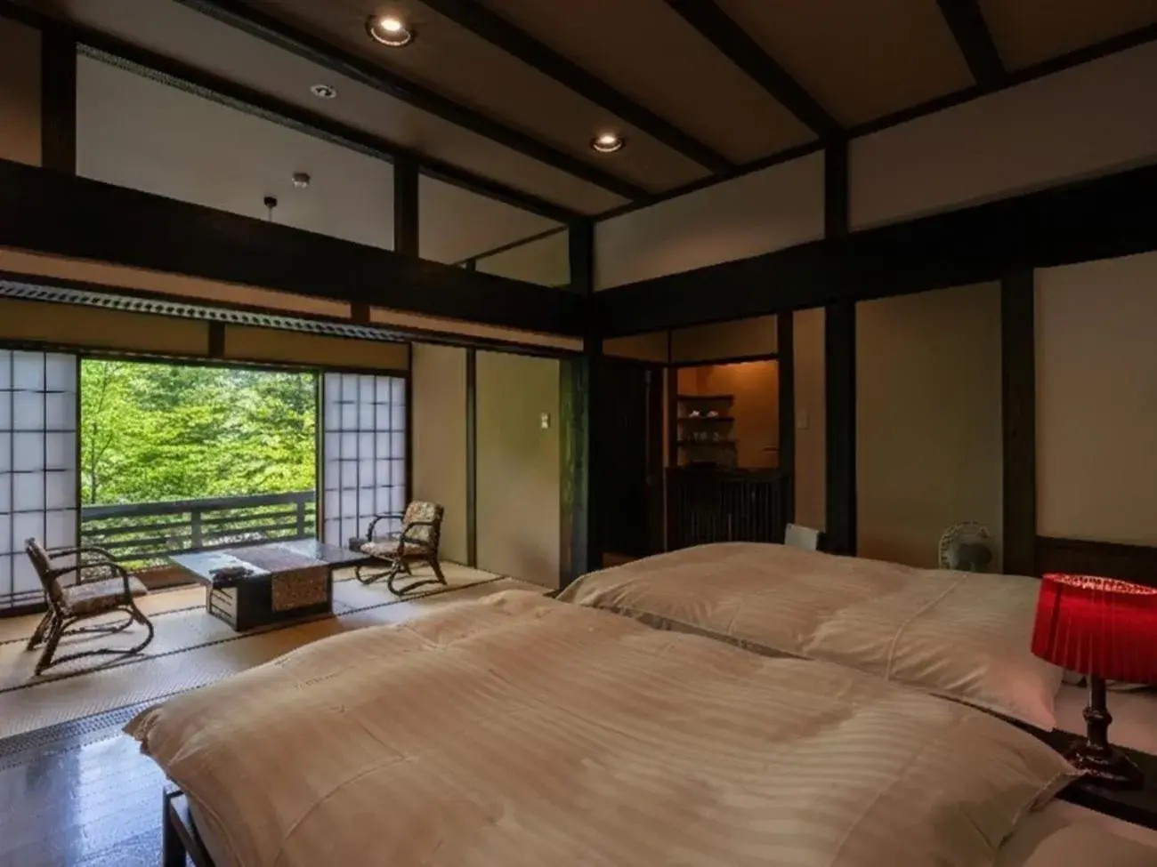 Premium Twin Room with architectural value<Jukoku> in Konashi No Yu Sasaya Premium Twin Room with architectural value<Jukoku> in Konashi No Yu Sasaya