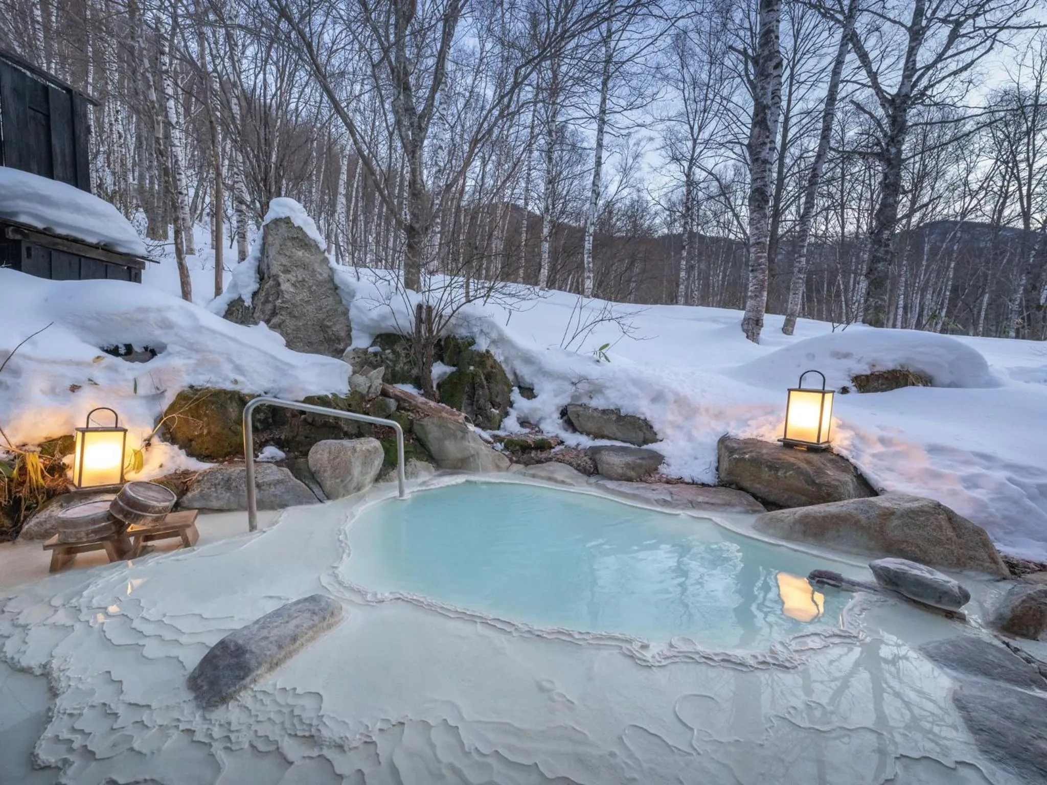 Open Air Bath in Konashi No Yu Sasaya