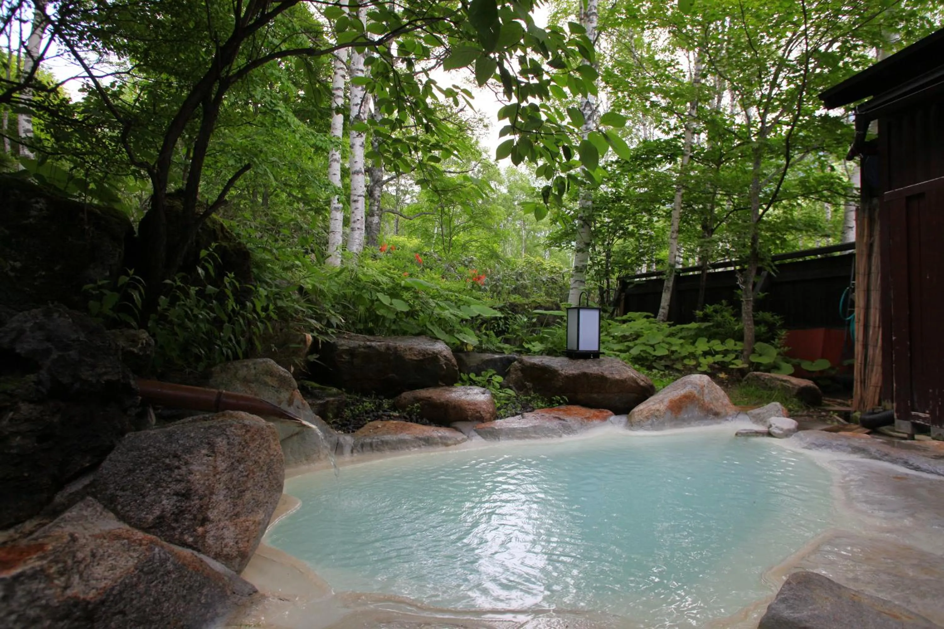 Hot Spring Bath in Konashi No Yu Sasaya