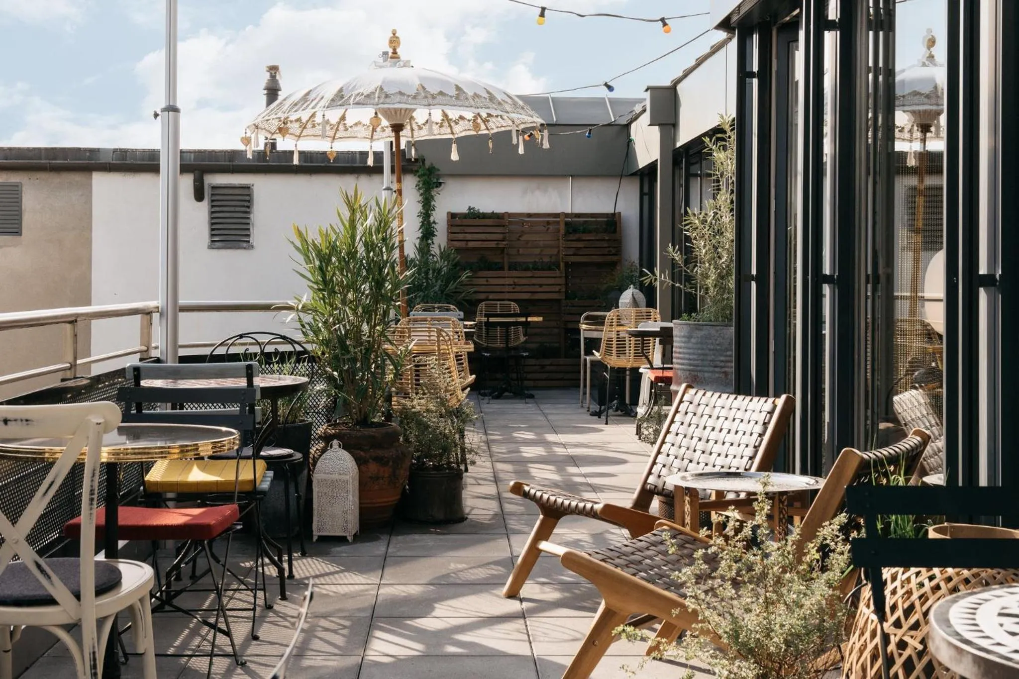 Balcony/Terrace in Ruby Claire Hotel Geneva