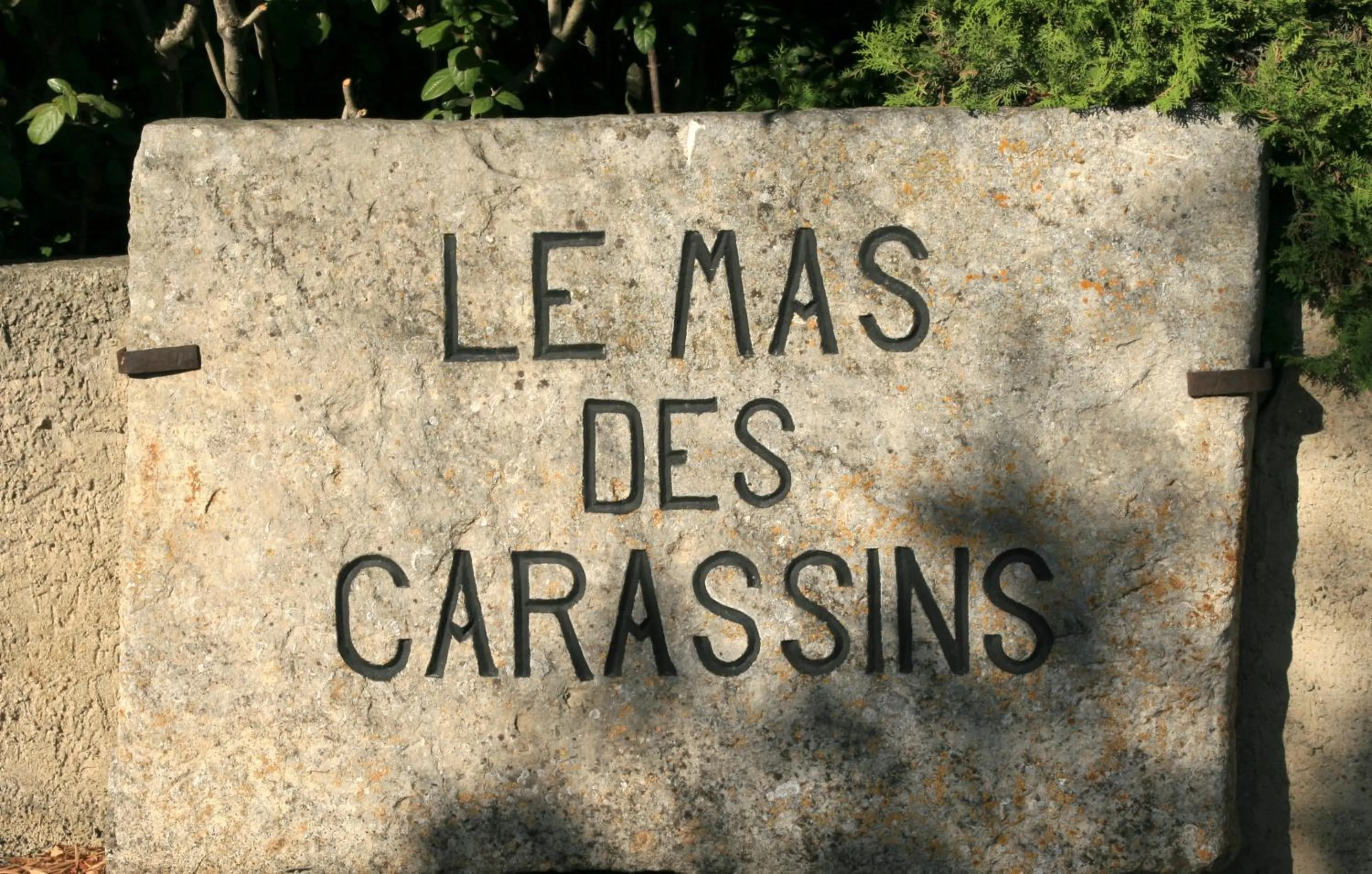 Facade/entrance in Mas des Carassins