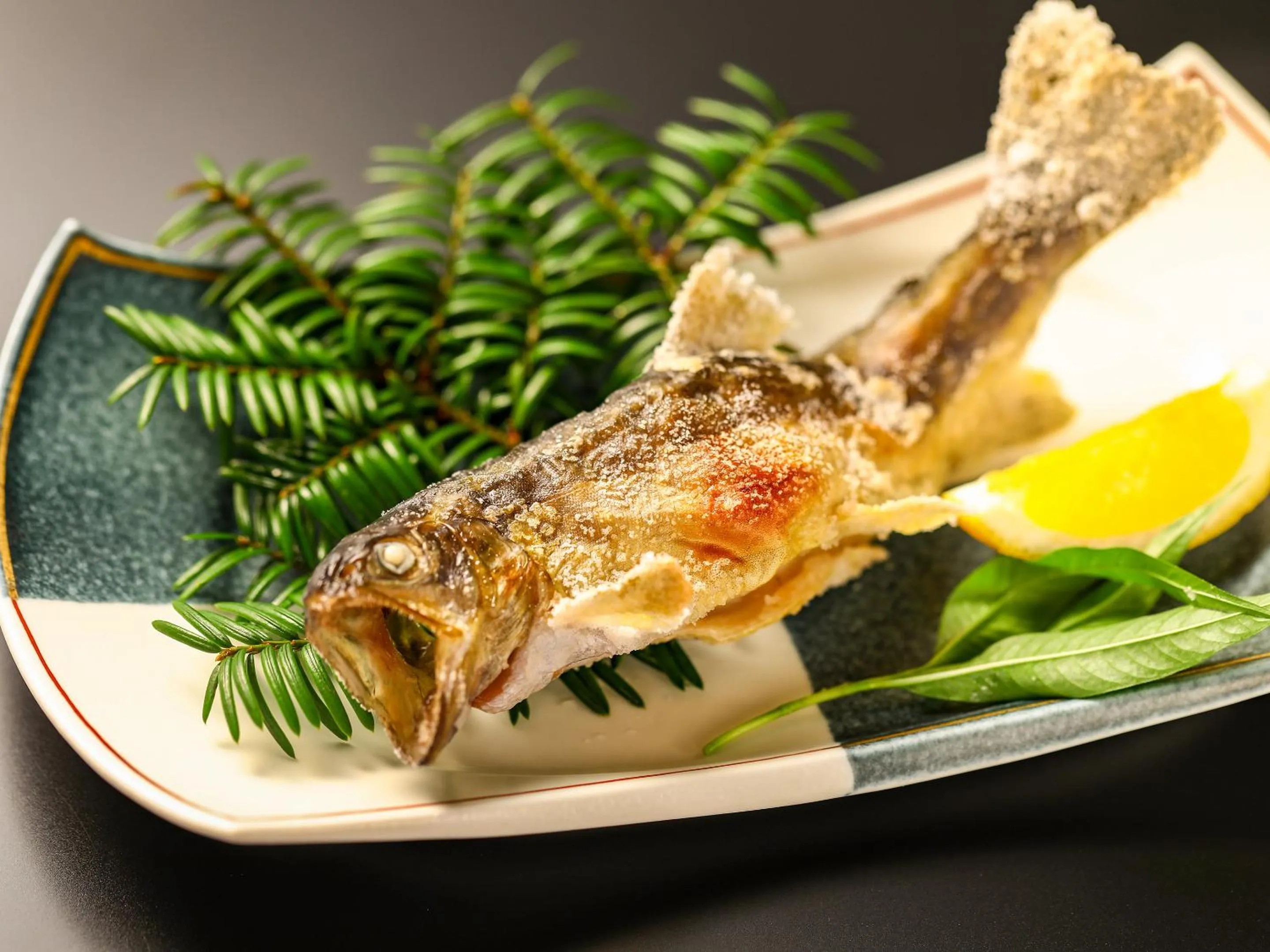 Food close-up in Keiryuso Siorie