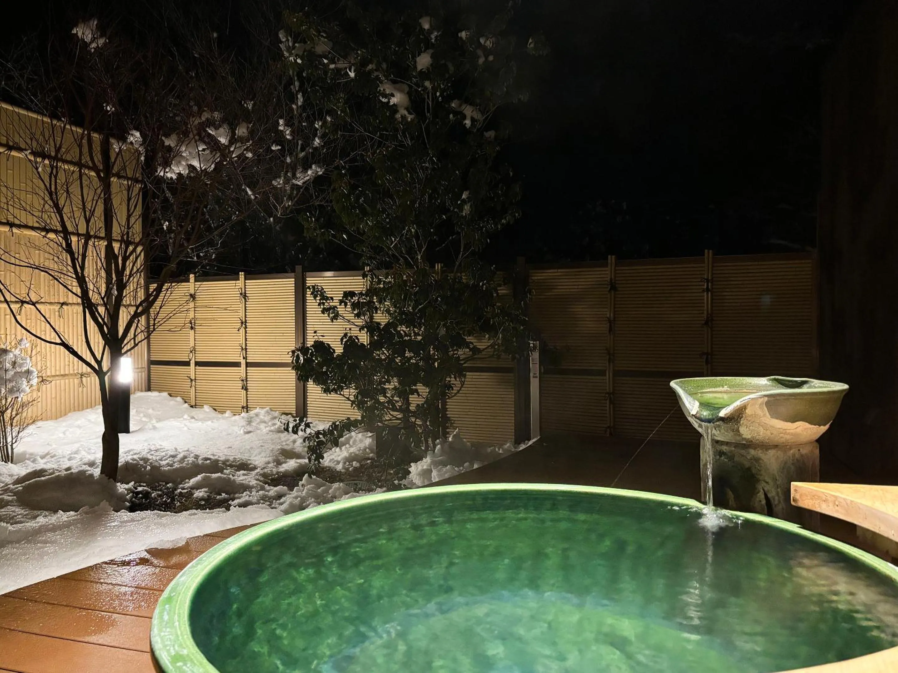 Open Air Bath in Keiryuso Siorie