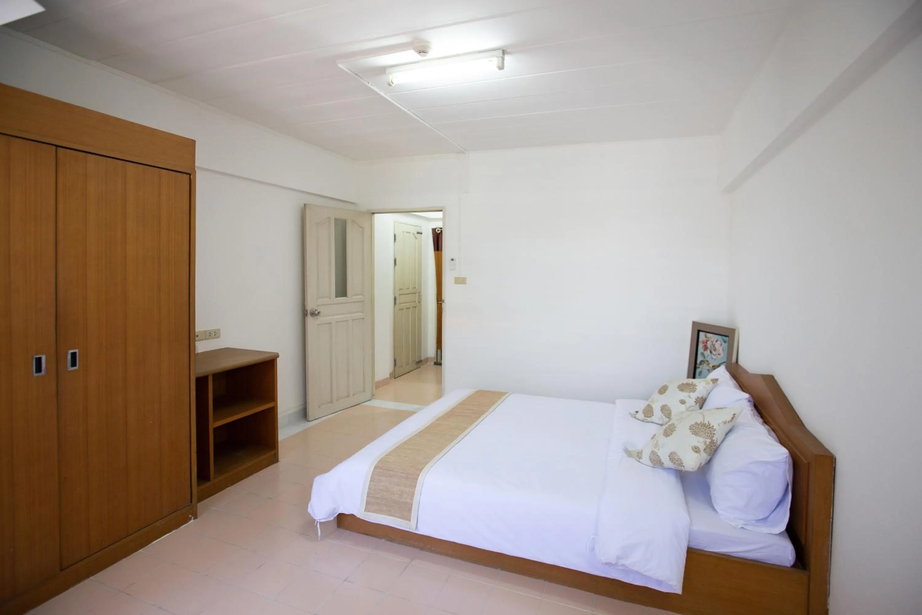 Bed in D haus Ngamwongwan Residence