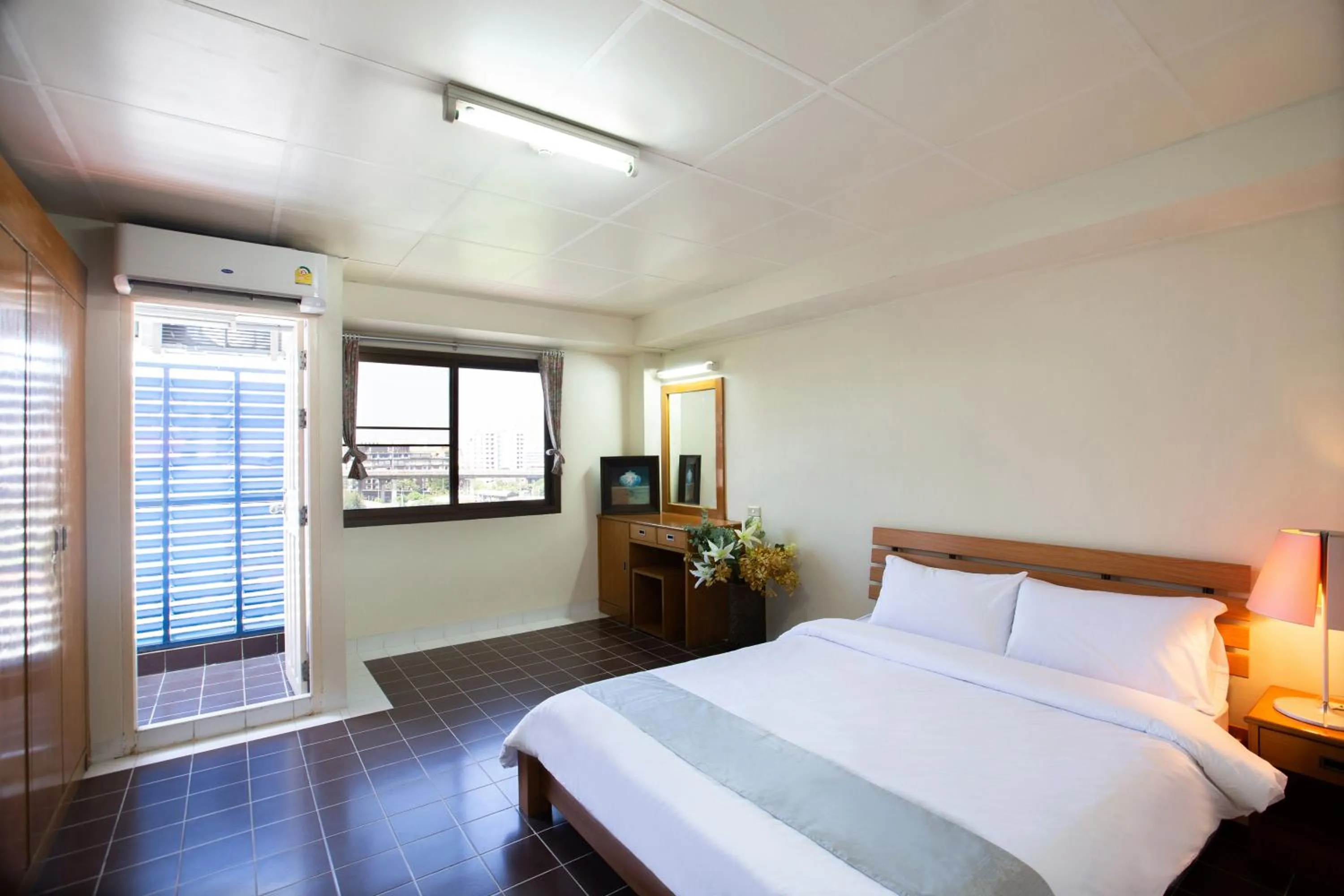 Bed in D haus Ngamwongwan Residence