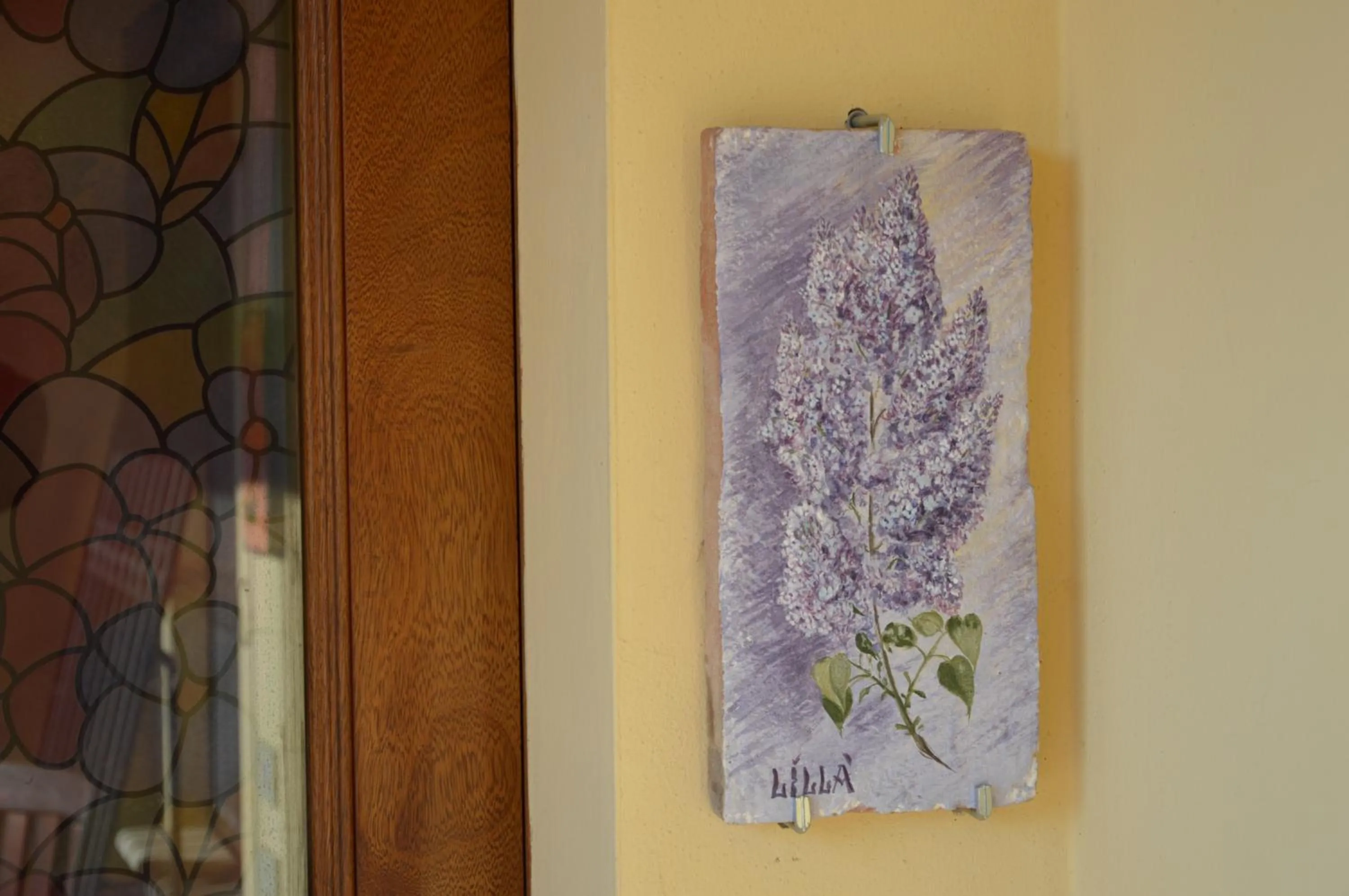 Decorative detail in La Sorgente Del Subasio ASSISI