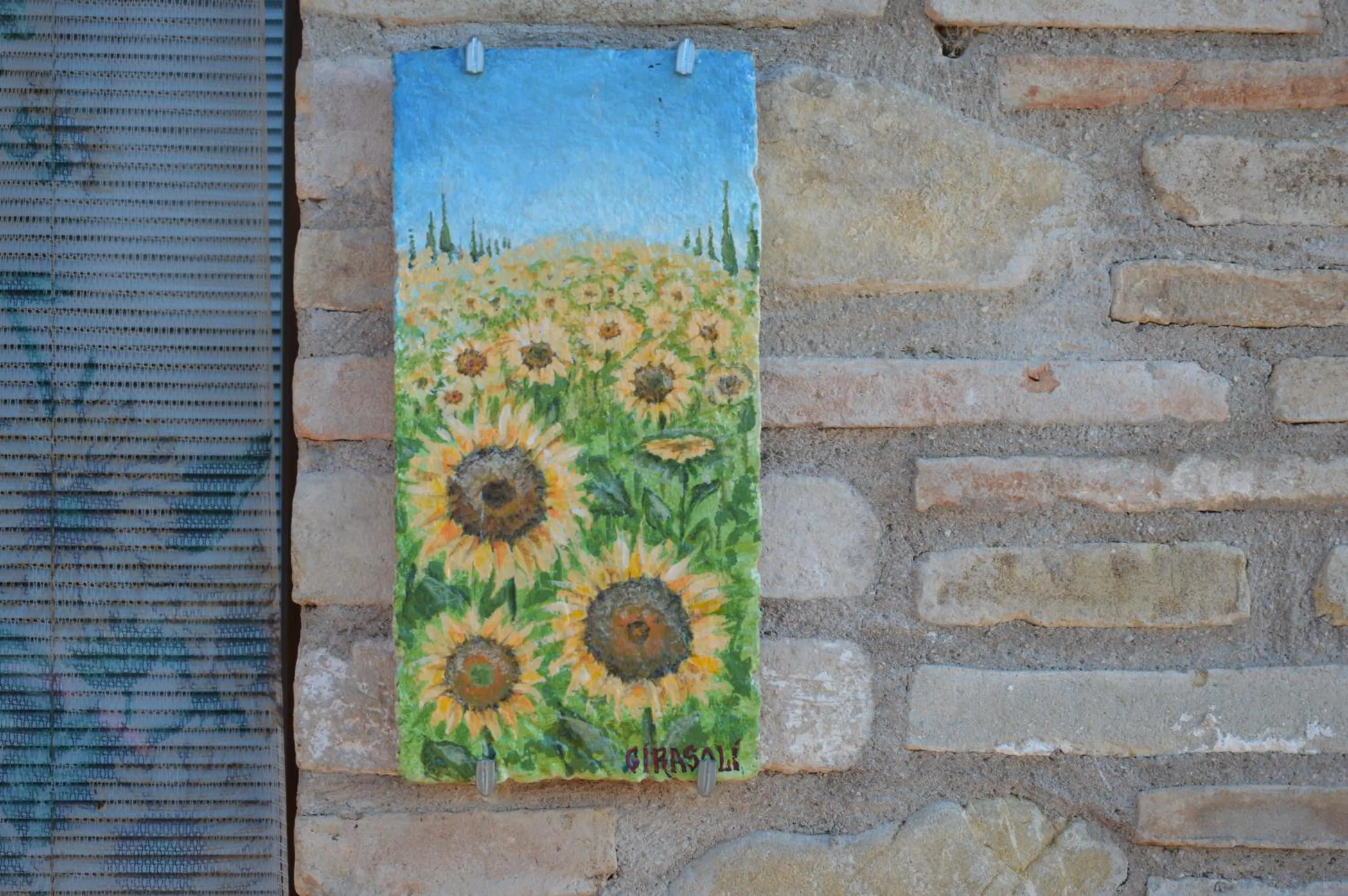 Decorative detail in La Sorgente Del Subasio ASSISI