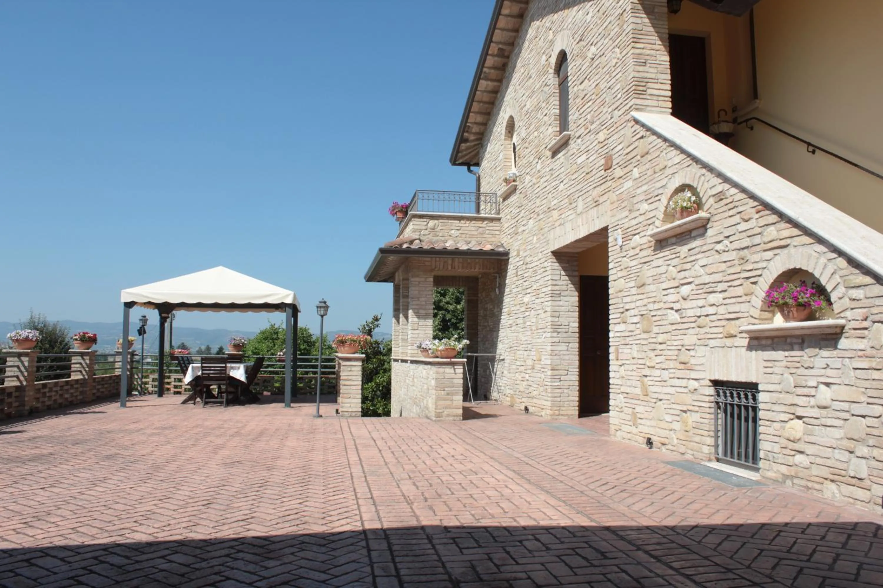 Balcony/Terrace in La Sorgente Del Subasio ASSISI