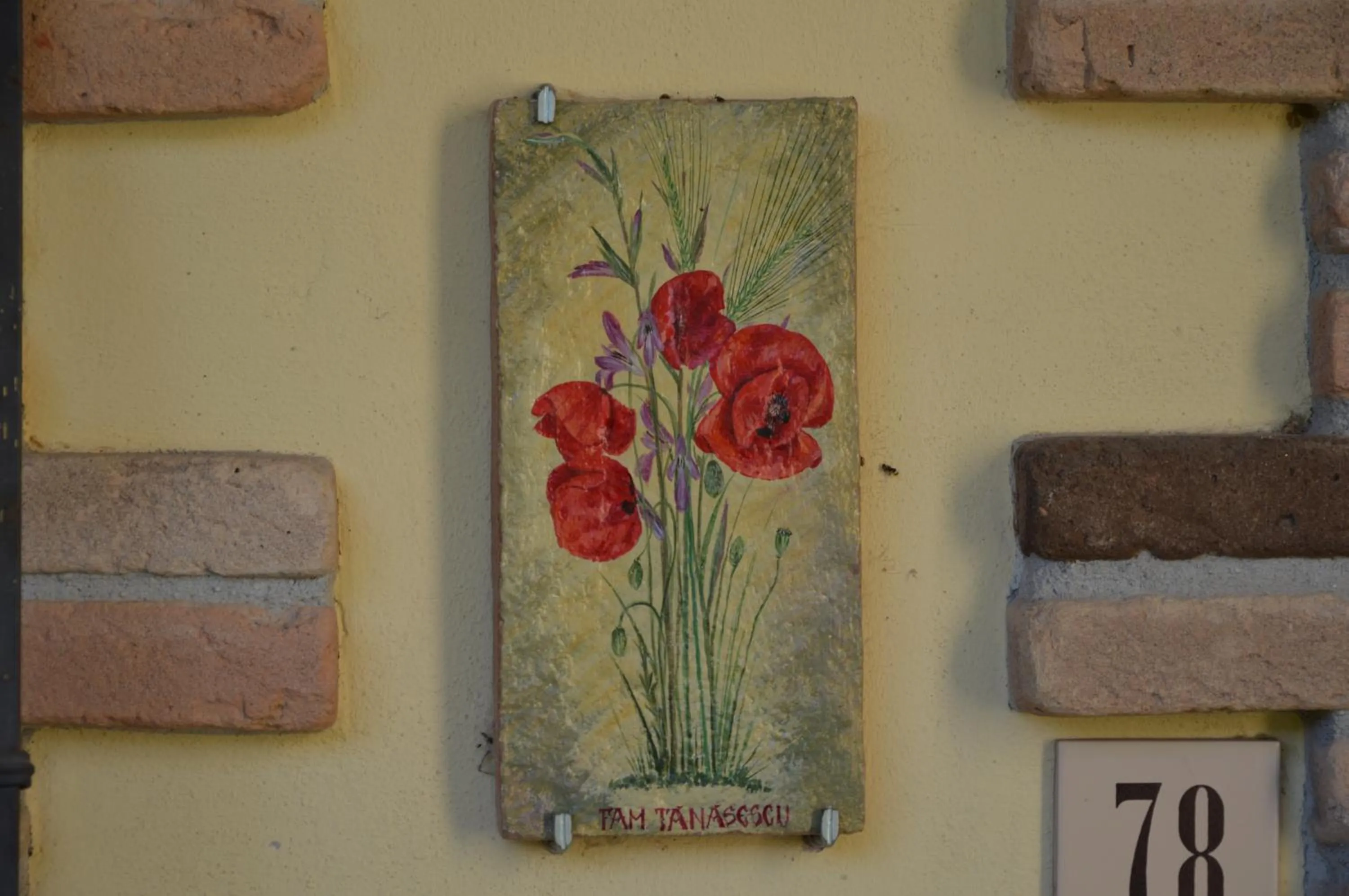 Decorative detail in La Sorgente Del Subasio ASSISI