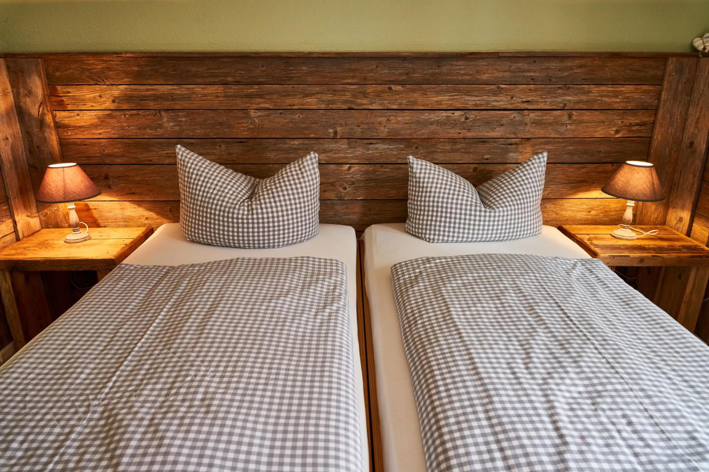 Photo of the whole room, Bed in ARRIVEL Pension Haus am Bach