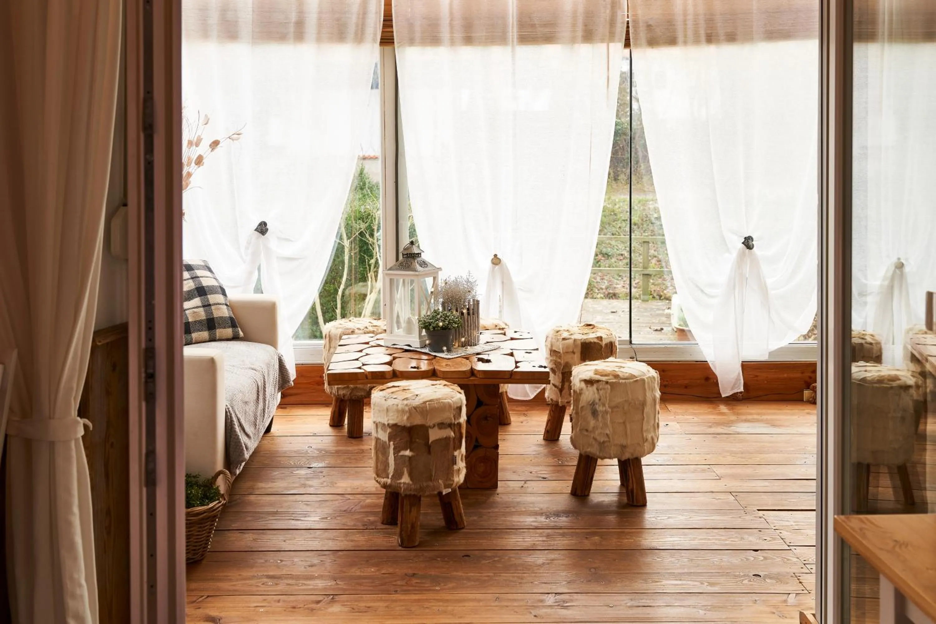 Decorative detail, Bed in ARRIVEL Pension Haus am Bach