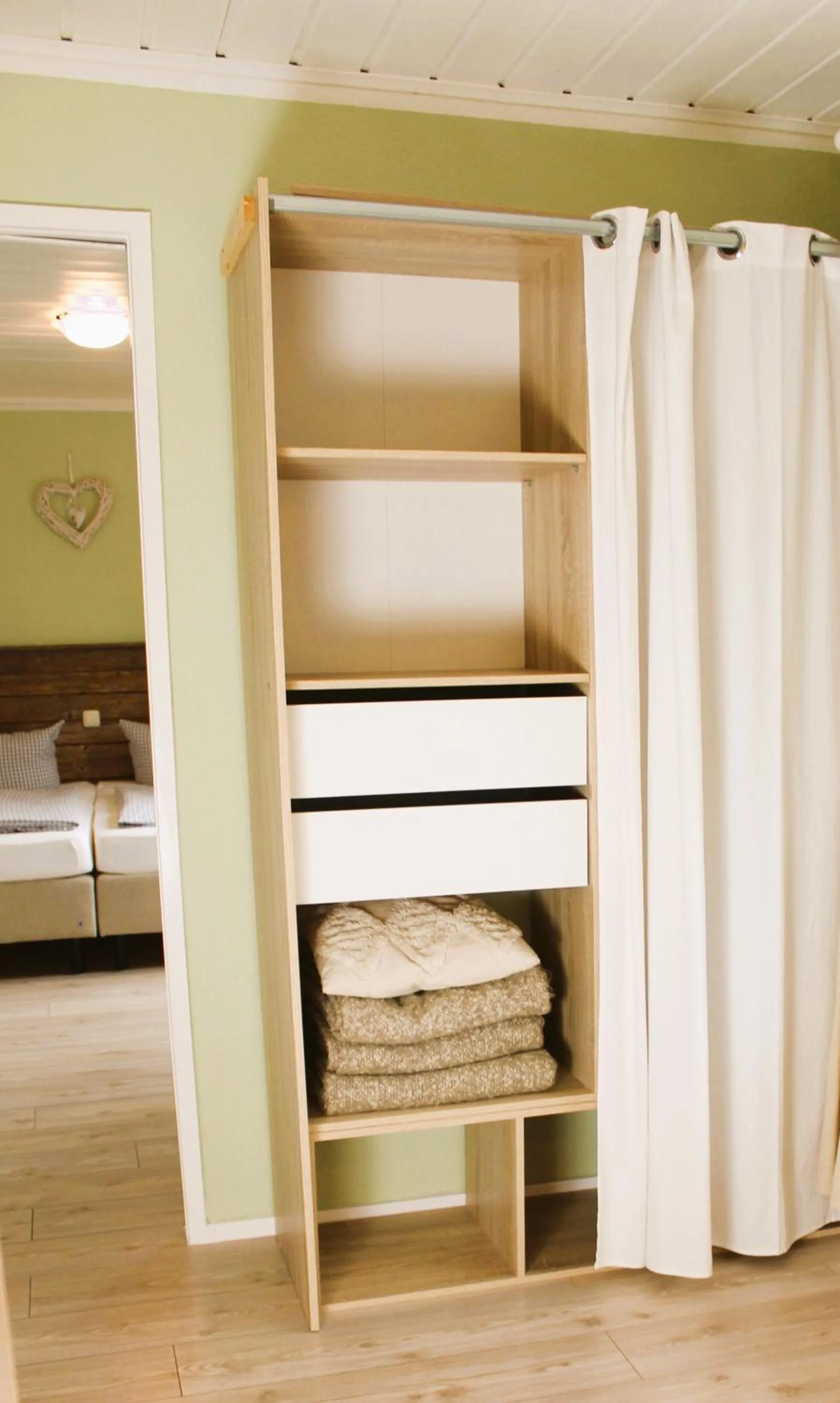 Photo of the whole room, Bed in ARRIVEL Pension Haus am Bach