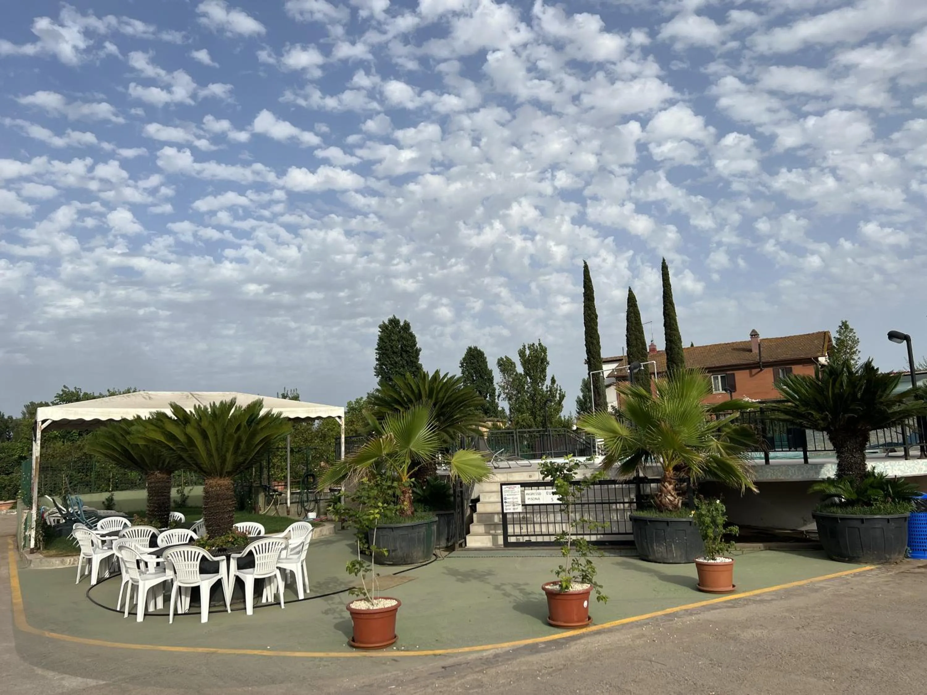 Garden in Villa Patrizia